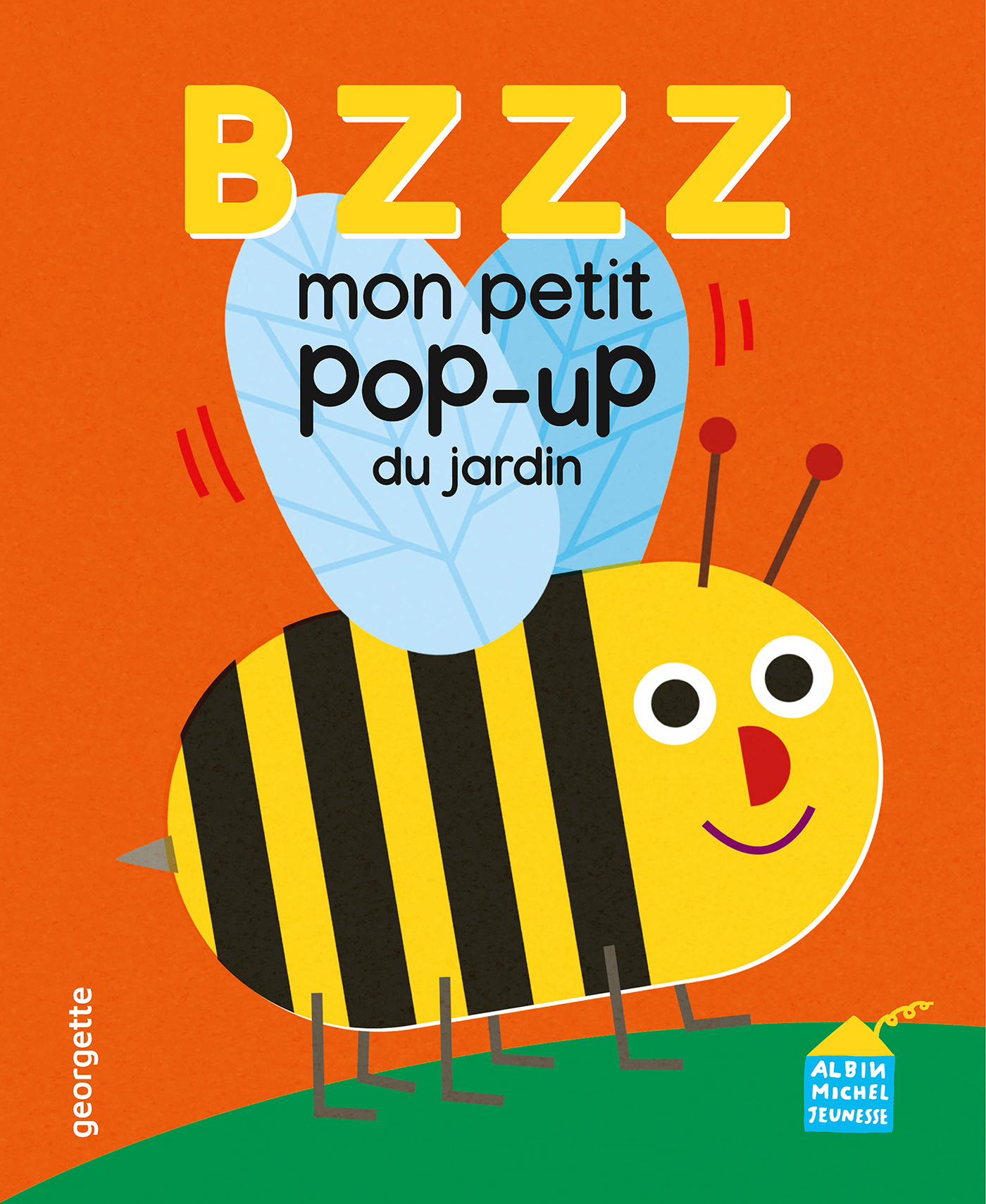 Couverture du livre Bzzz - Mon p’tit pop-up du jardin