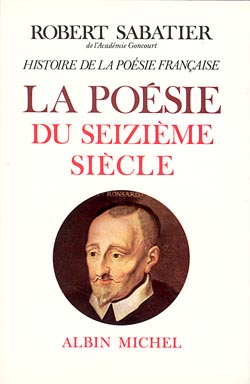 Couverture du livre Histoire de la poésie française - tome 2