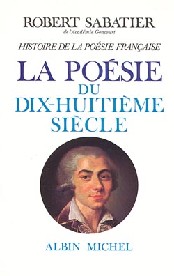 Couverture du livre Histoire de la poésie française - tome 4