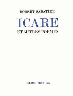Couverture du livre Icare et autres poèmes