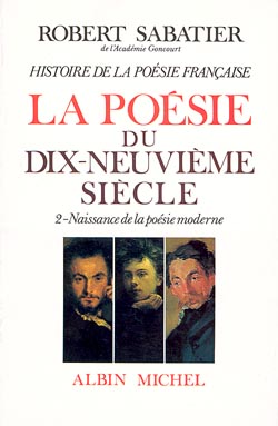 Couverture du livre Histoire de la poésie française - Poésie du XIXe siècle - tome 2