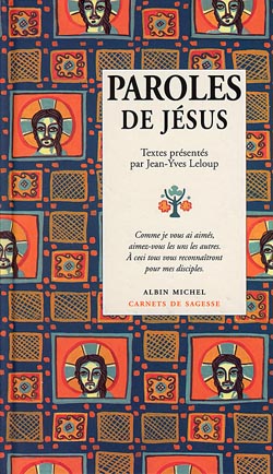 Couverture du livre Paroles de Jésus