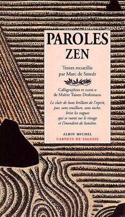 Couverture du livre Paroles Zen
