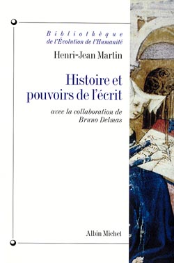 Couverture du livre Histoire et pouvoirs de l'écrit