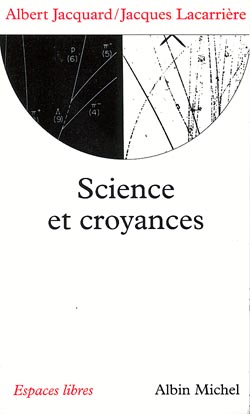 Couverture du livre Science et croyances