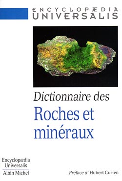 Couverture du livre Dictionnaire des roches et minéraux