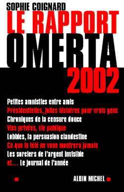 Couverture du livre Le Rapport Omerta 2002