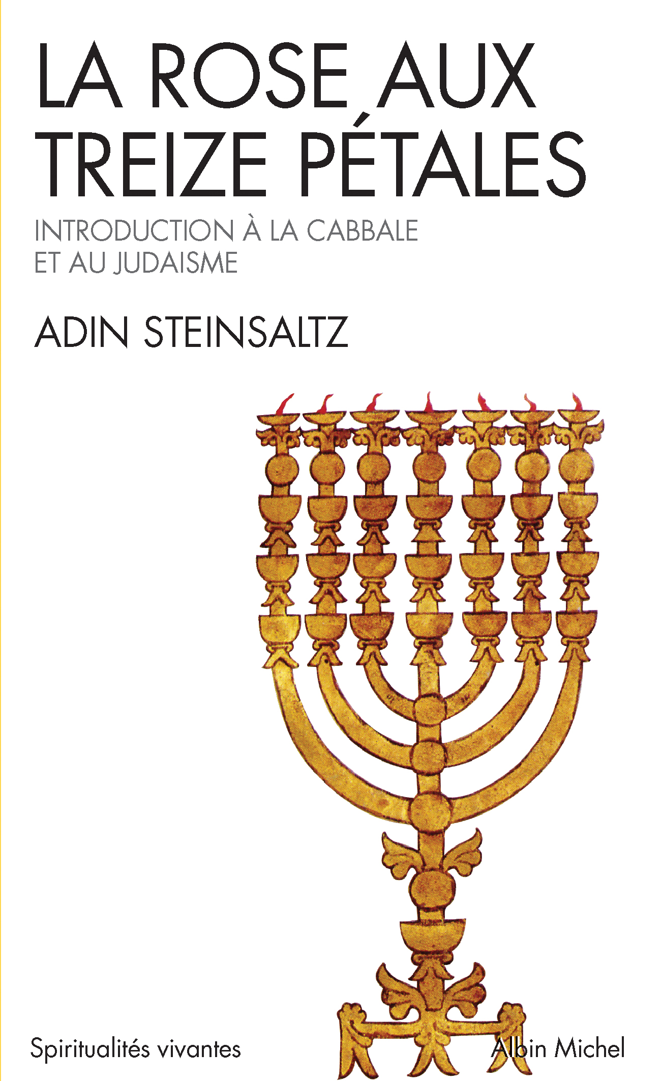 Couverture du livre La Rose aux treize pétales - Introduction à la Cabbale et au judaïsme
