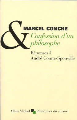 Couverture du livre Confession d'un philosophe