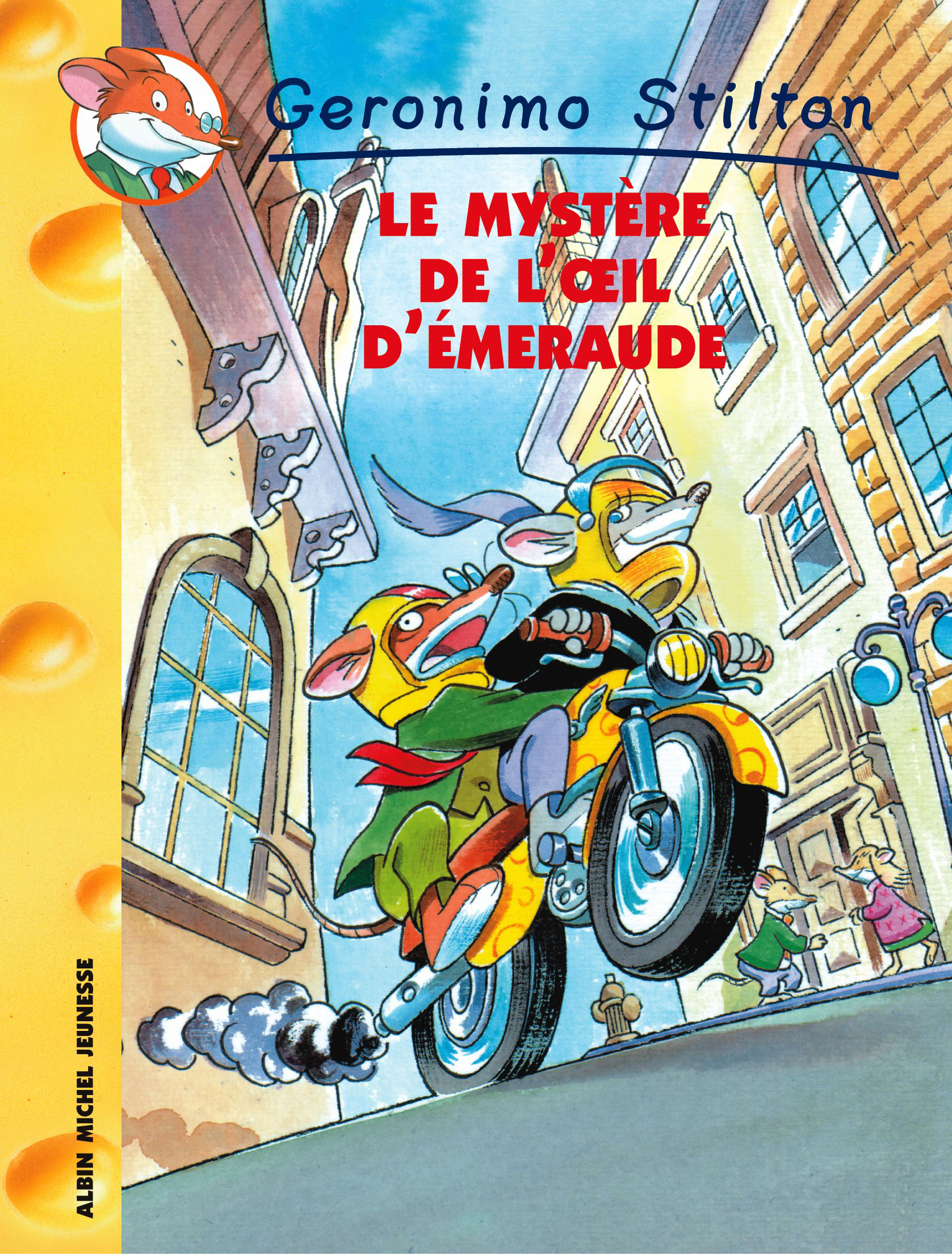 Couverture du livre Le Mystère de l'œil d'émeraude