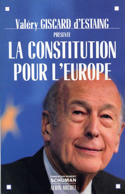 Couverture du livre La Constitution pour l'Europe