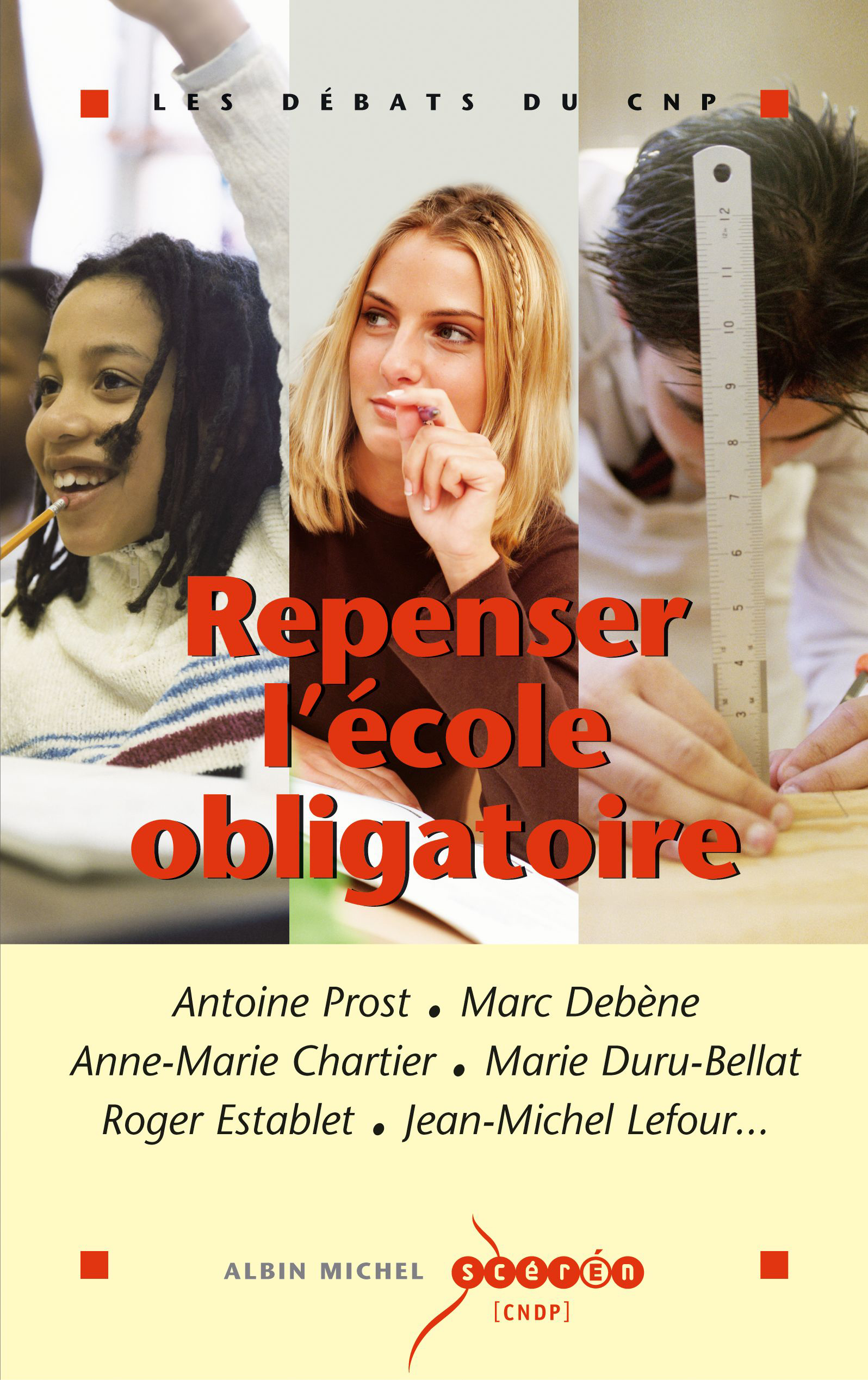 Couverture du livre Repenser l'école obligatoire