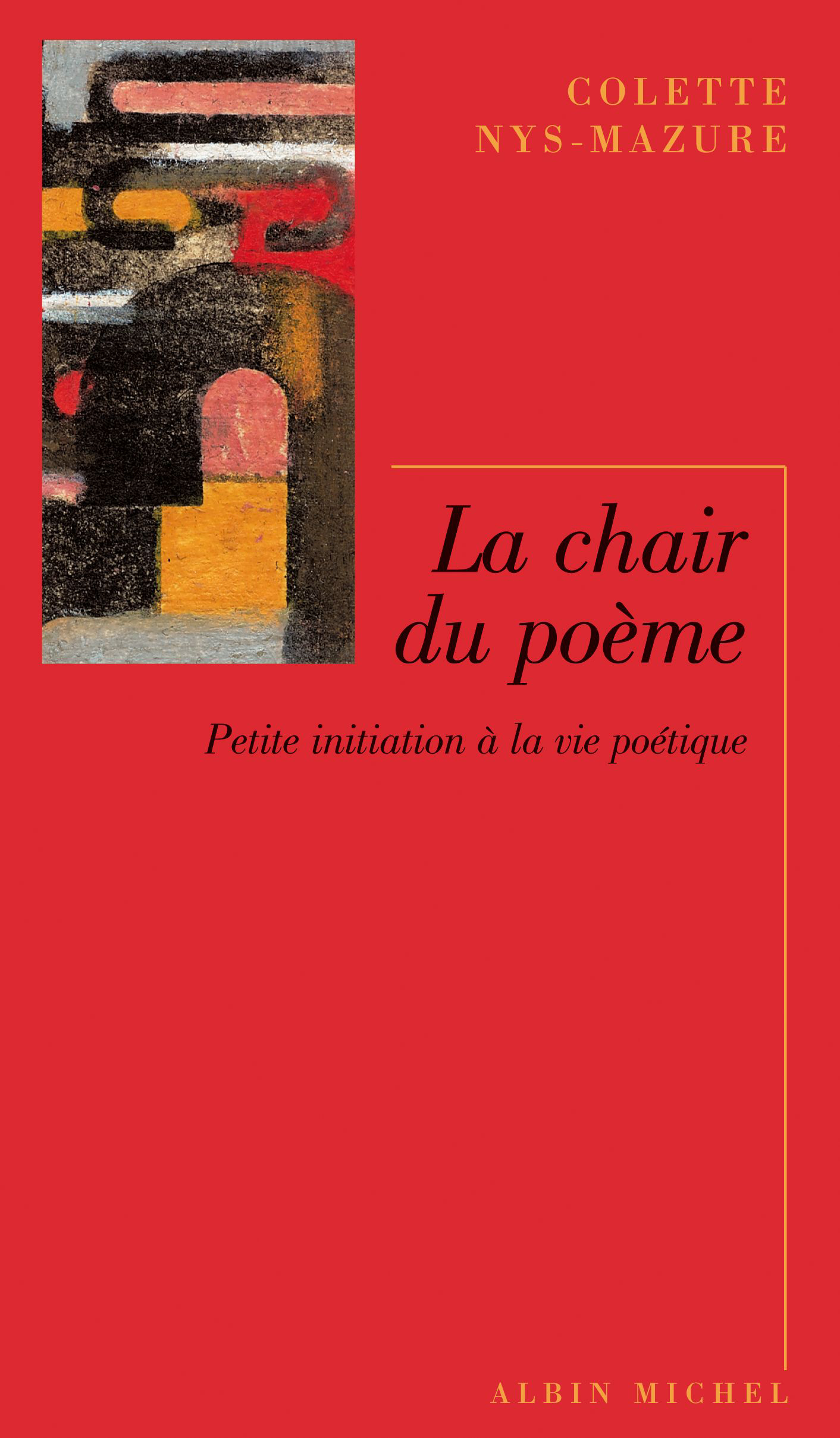 Couverture du livre La Chair du poème