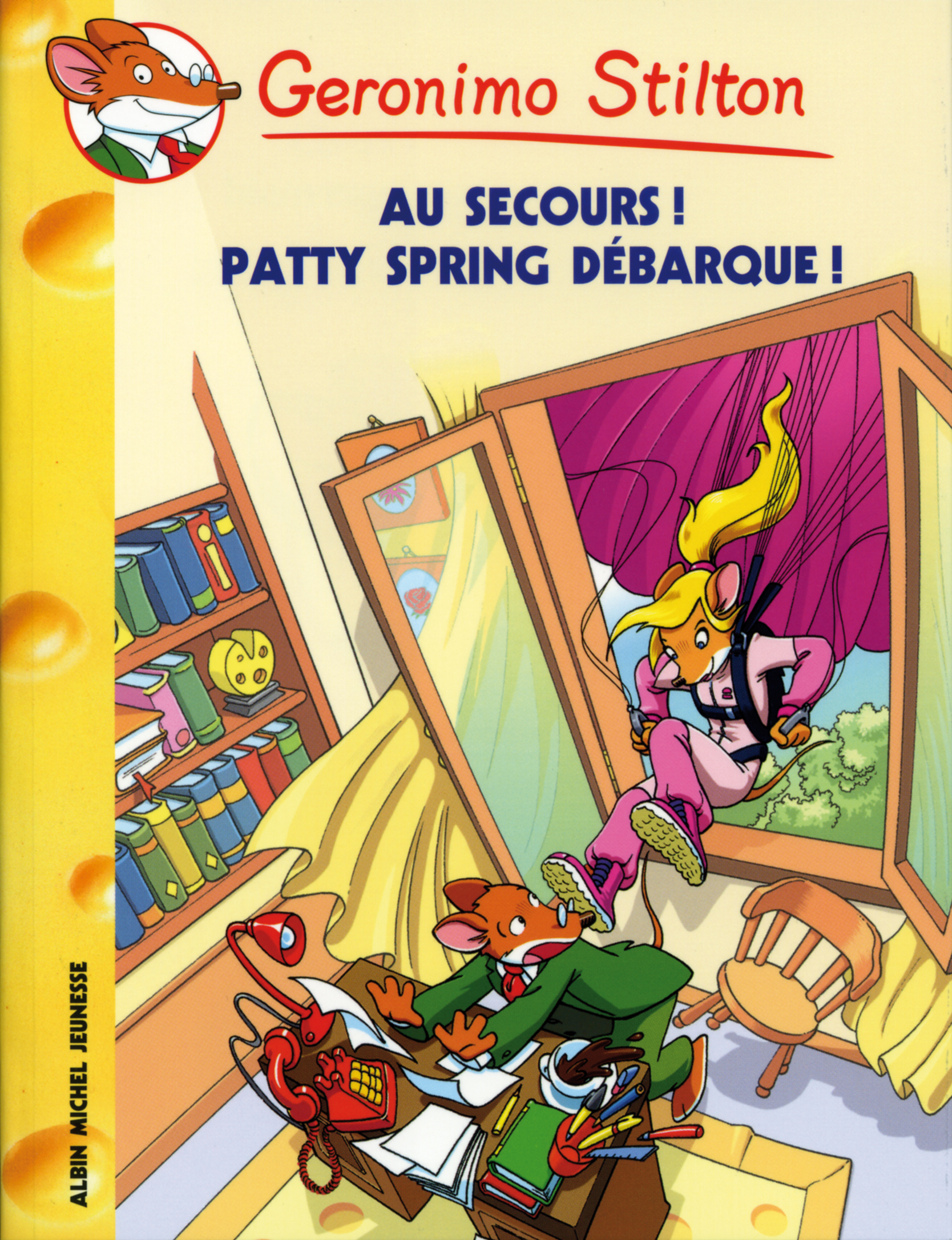 Couverture du livre Au secours ! Patty Spring débarque !