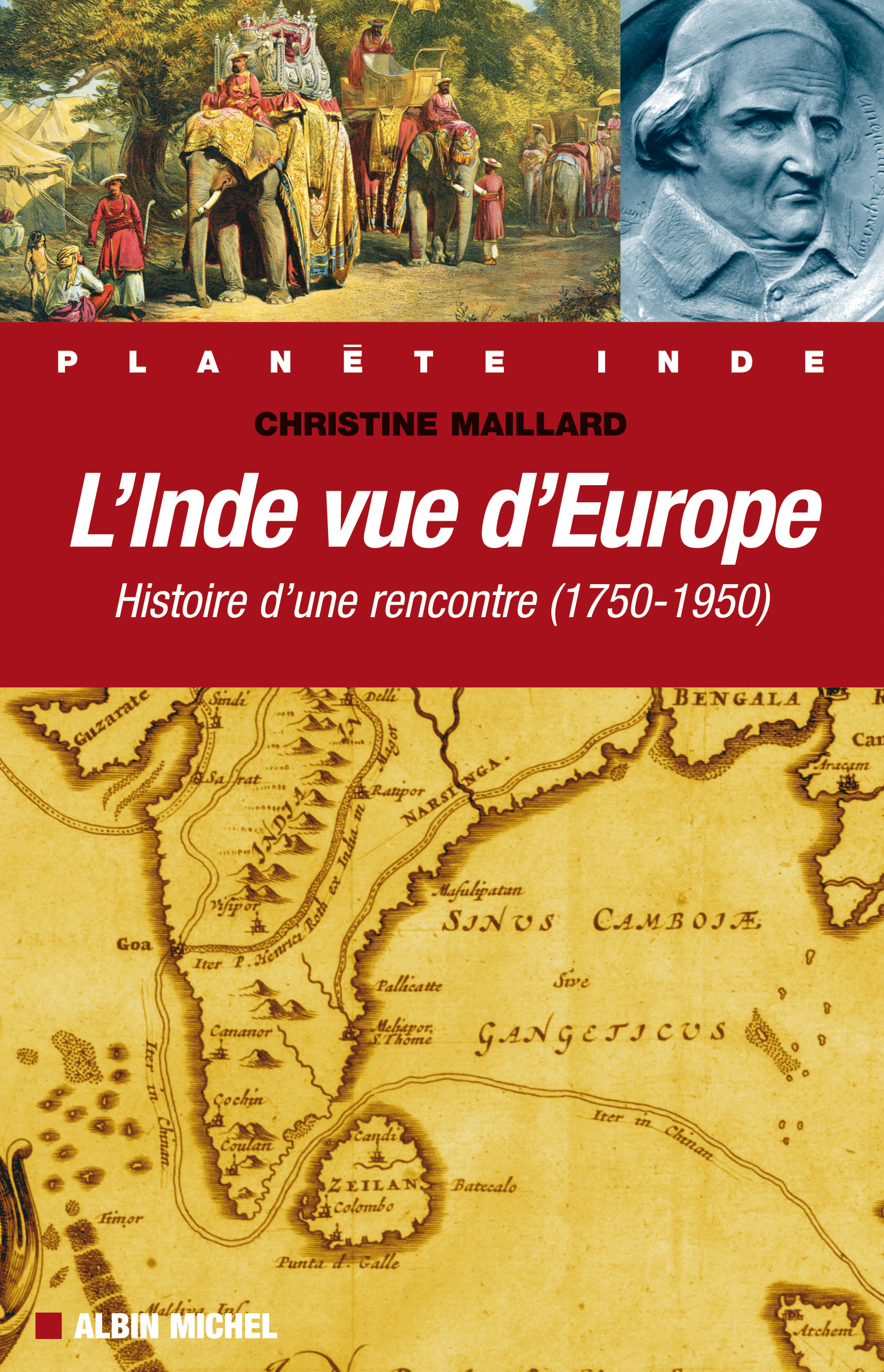 Couverture du livre L'Inde vue d'Europe