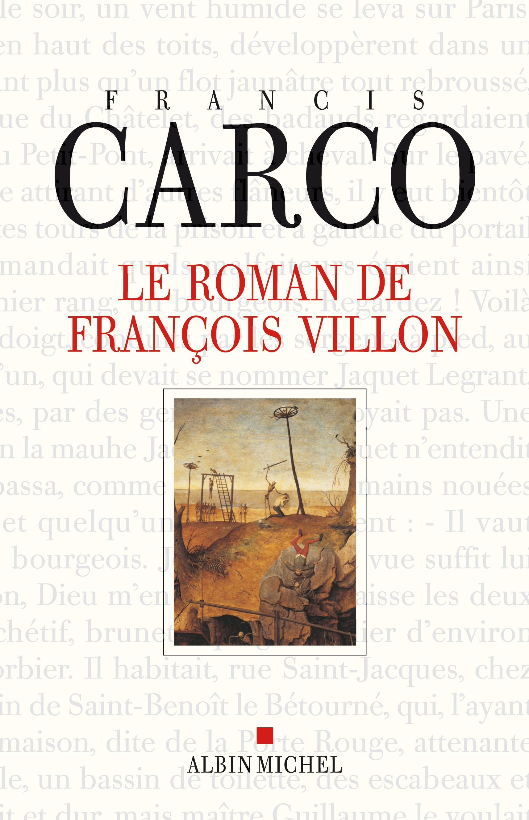 Couverture du livre Le Roman de François Villon