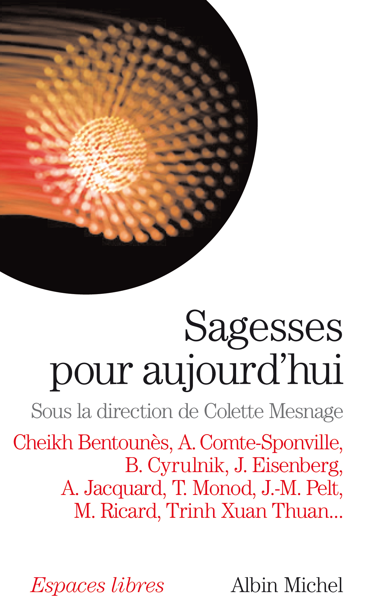 Couverture du livre Sagesses pour aujourd'hui