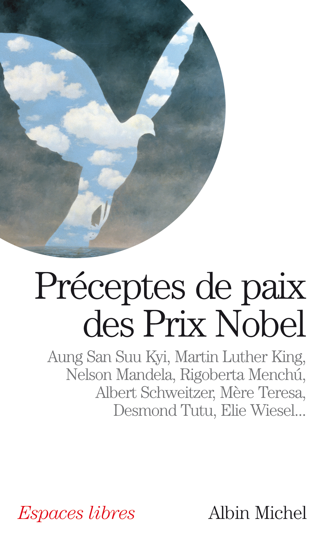 Couverture du livre Préceptes de paix des Prix Nobel