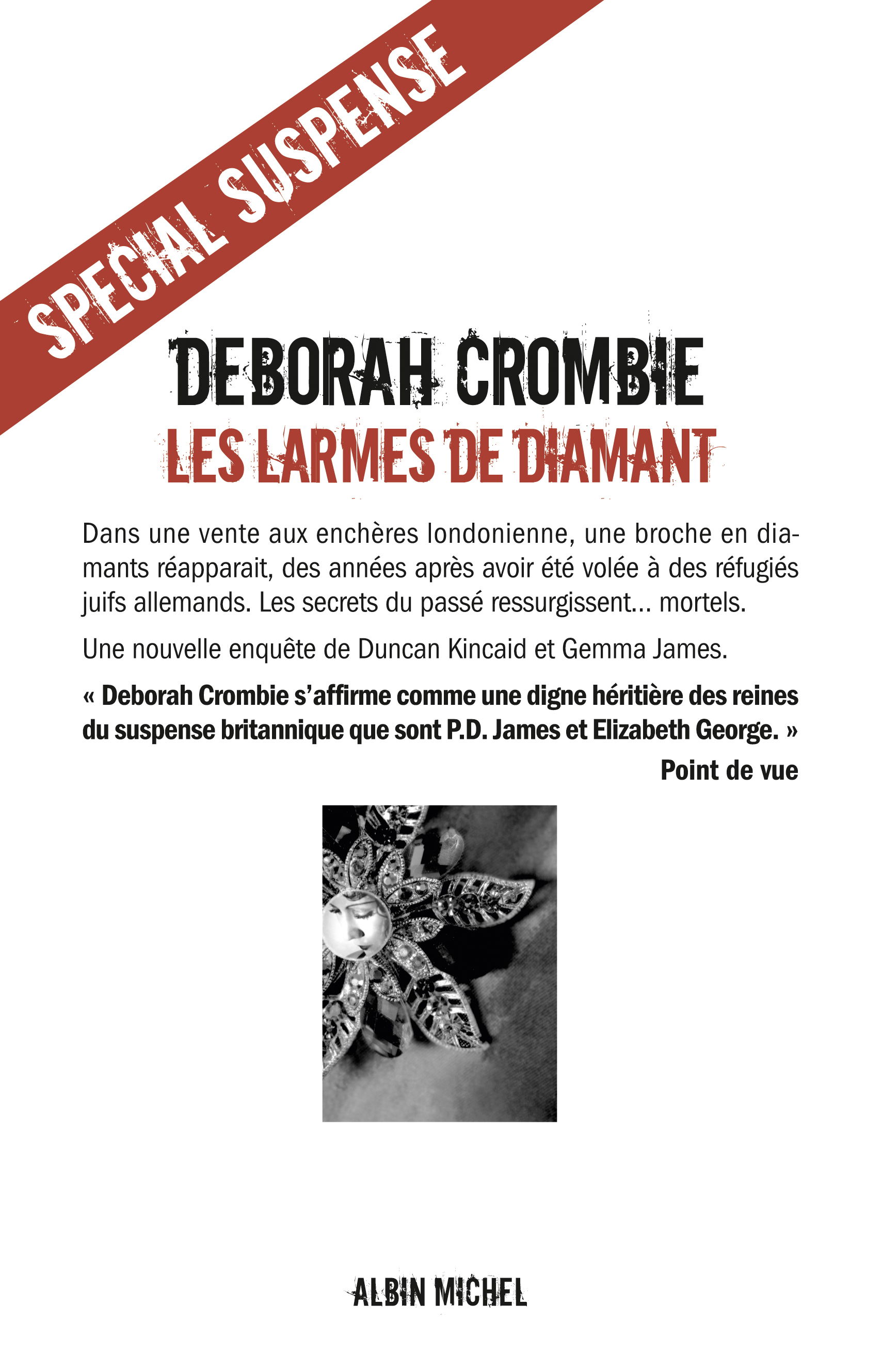 Couverture du livre Les Larmes de diamant