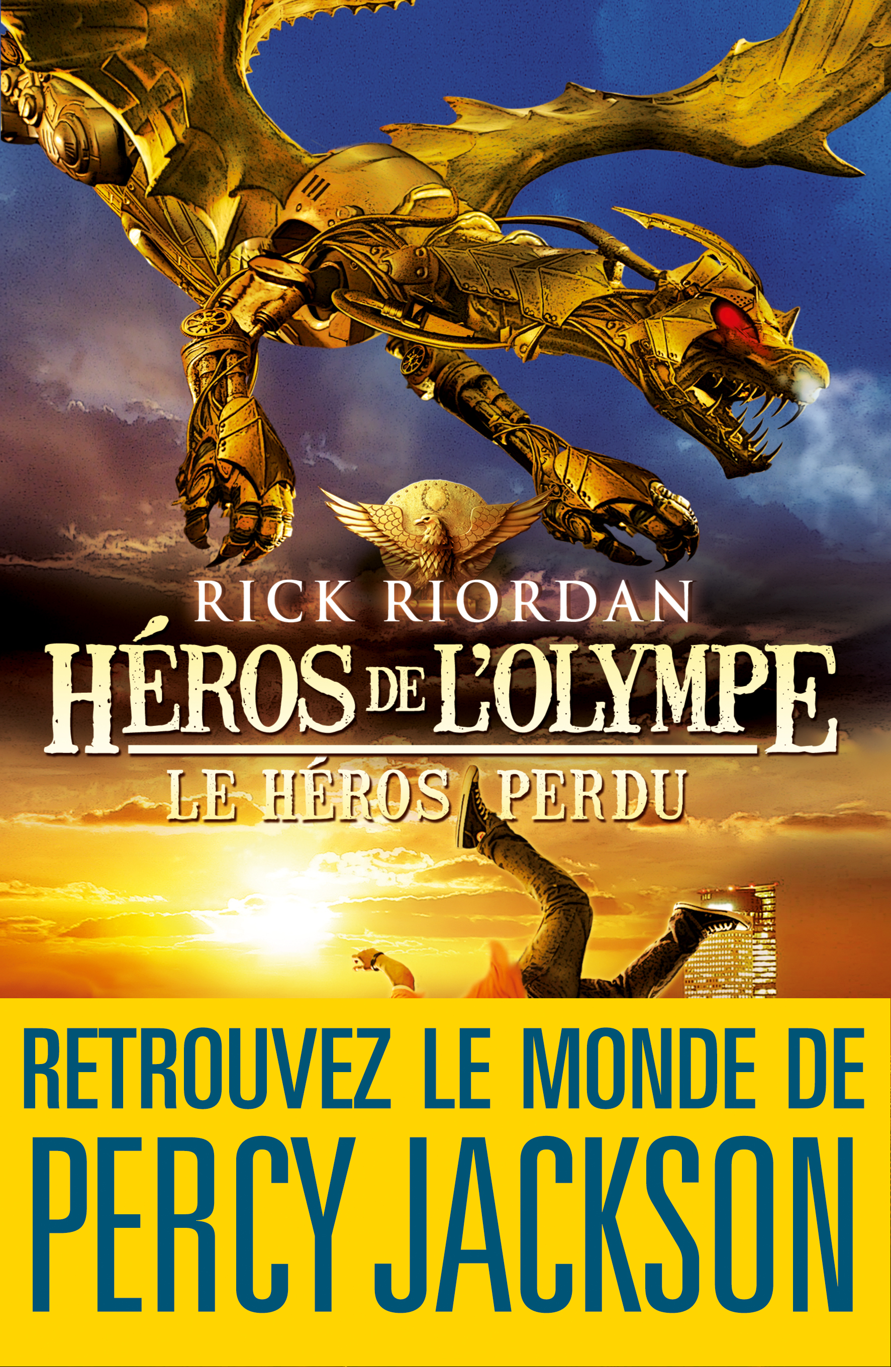 Couverture du livre Héros de l'Olympe - tome 1