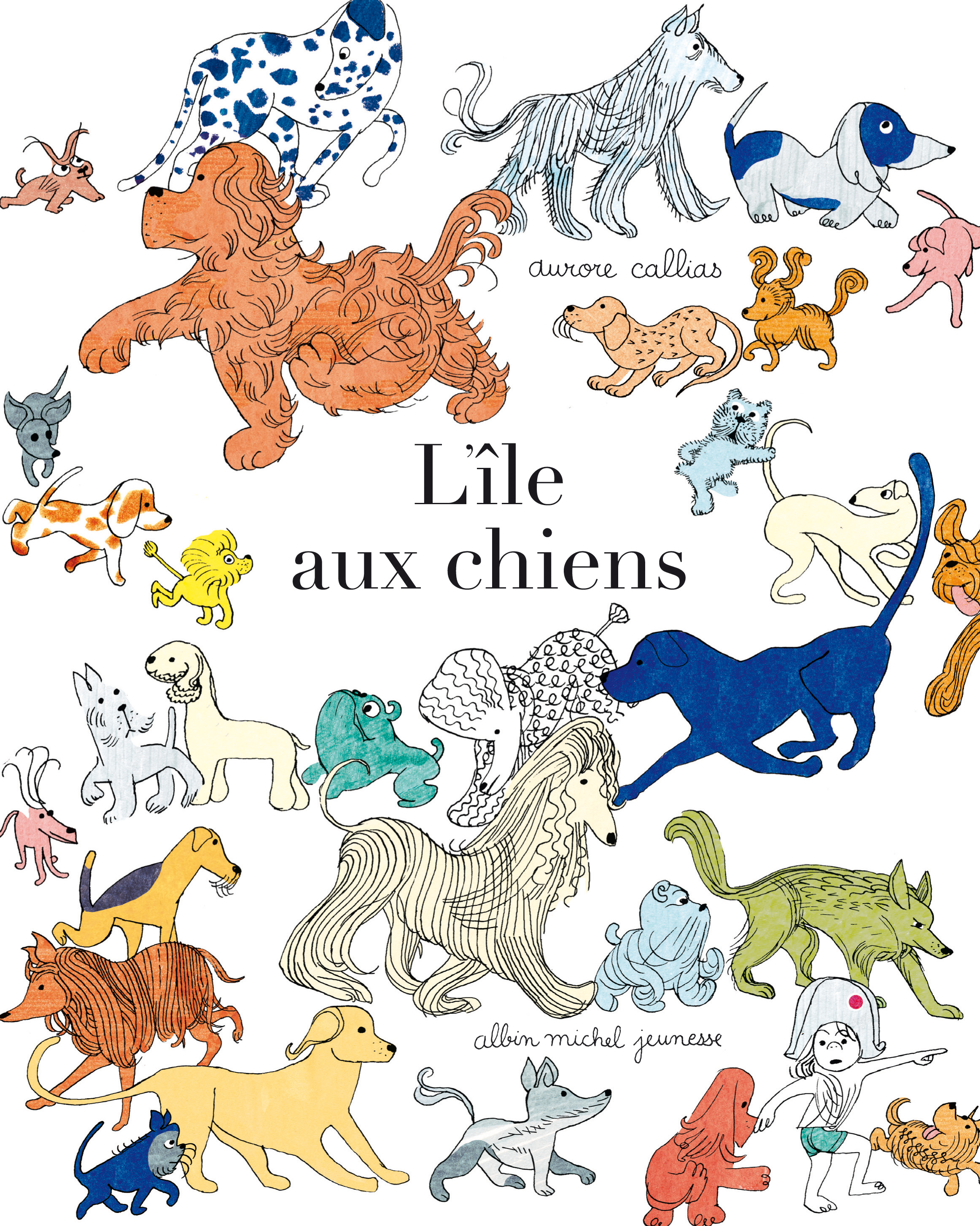 Couverture du livre L'Ile aux chiens