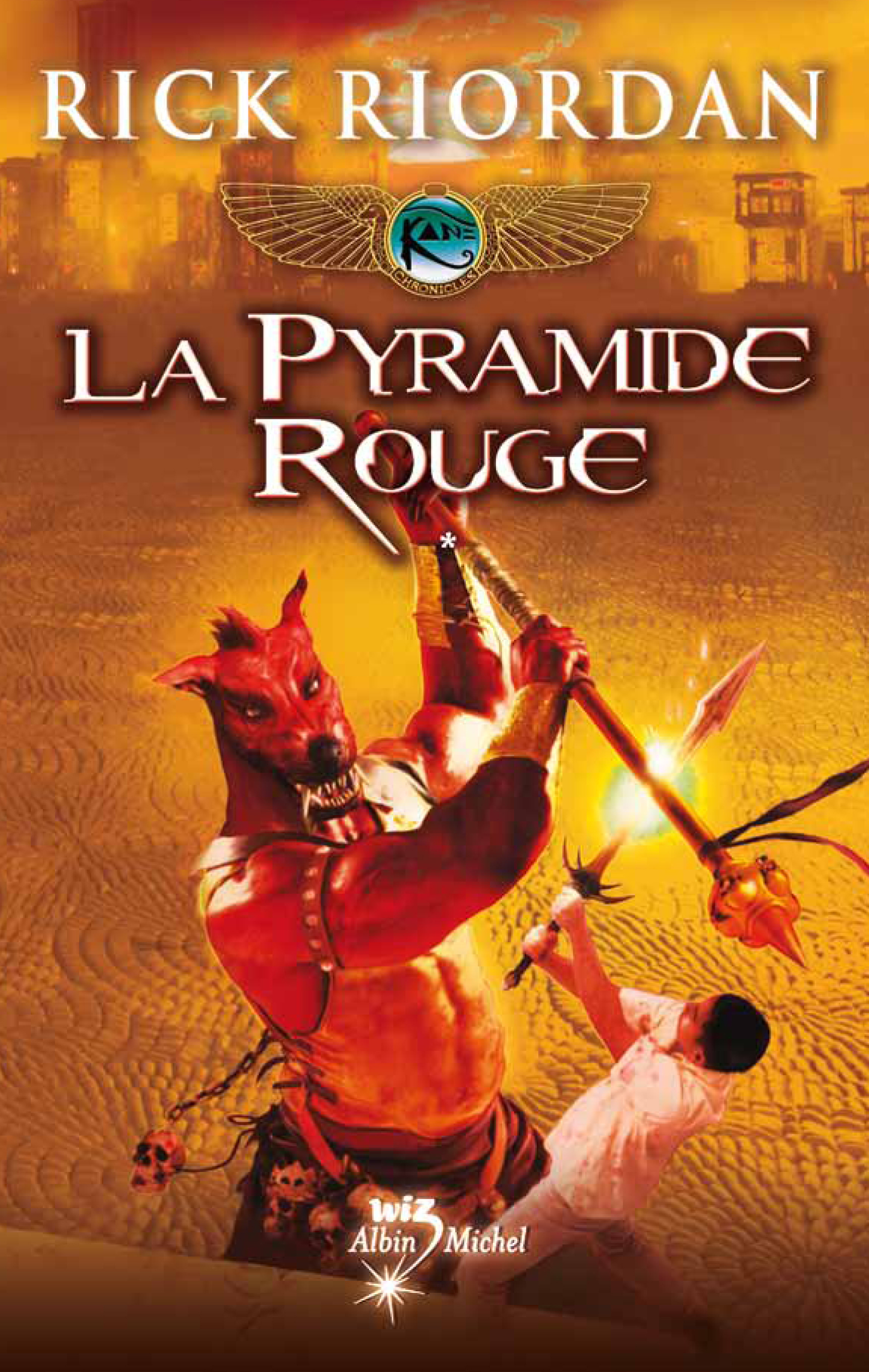 Couverture du livre La Pyramide rouge