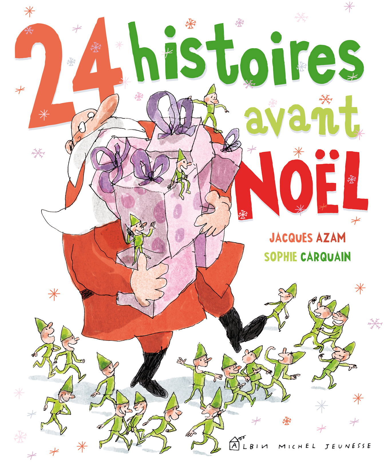 Communication Jeunesse  Le compte à rebours du père Noël : 24 histoires avant  Noël