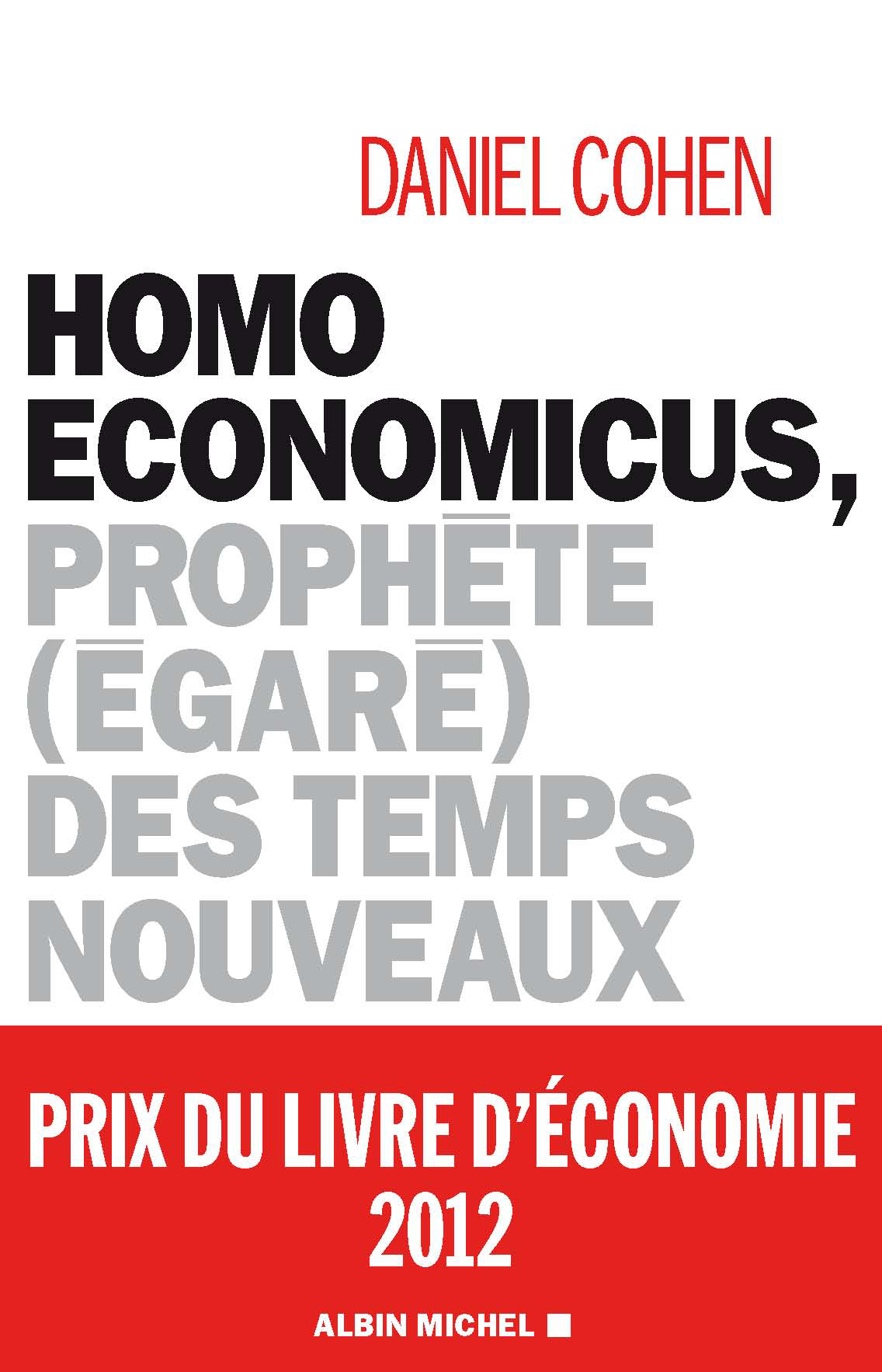 Couverture du livre Homo economicus