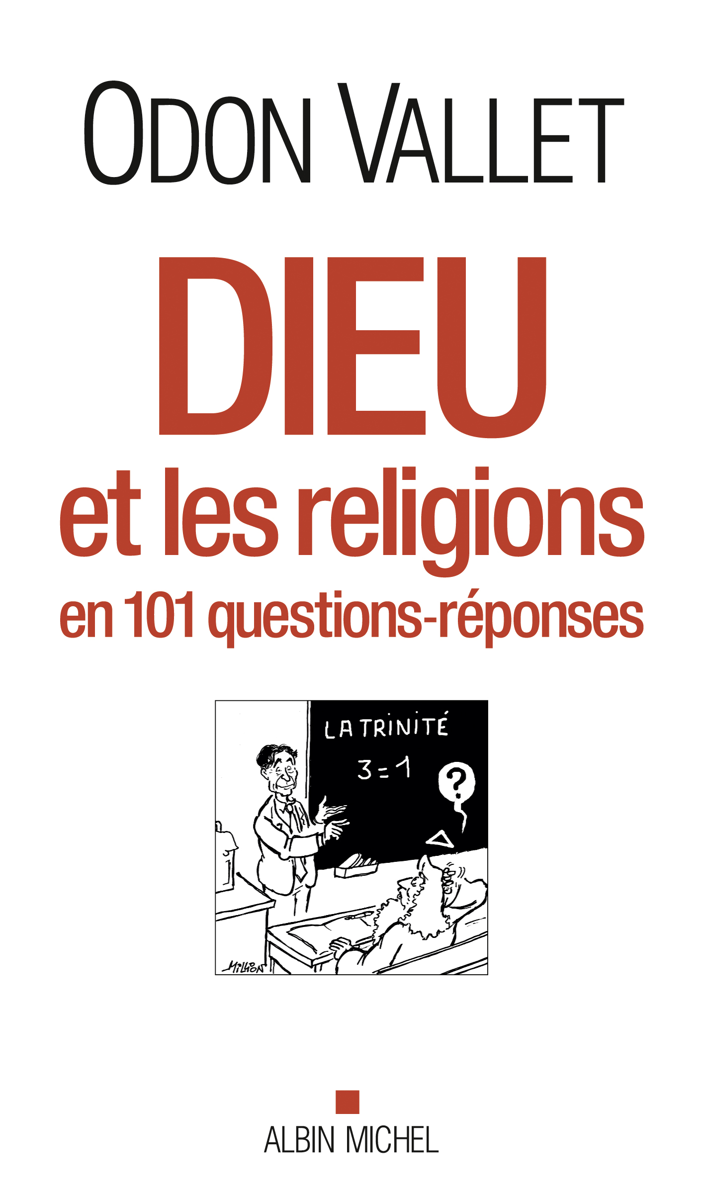 Couverture du livre Dieu et les religions en 101 questions-réponses