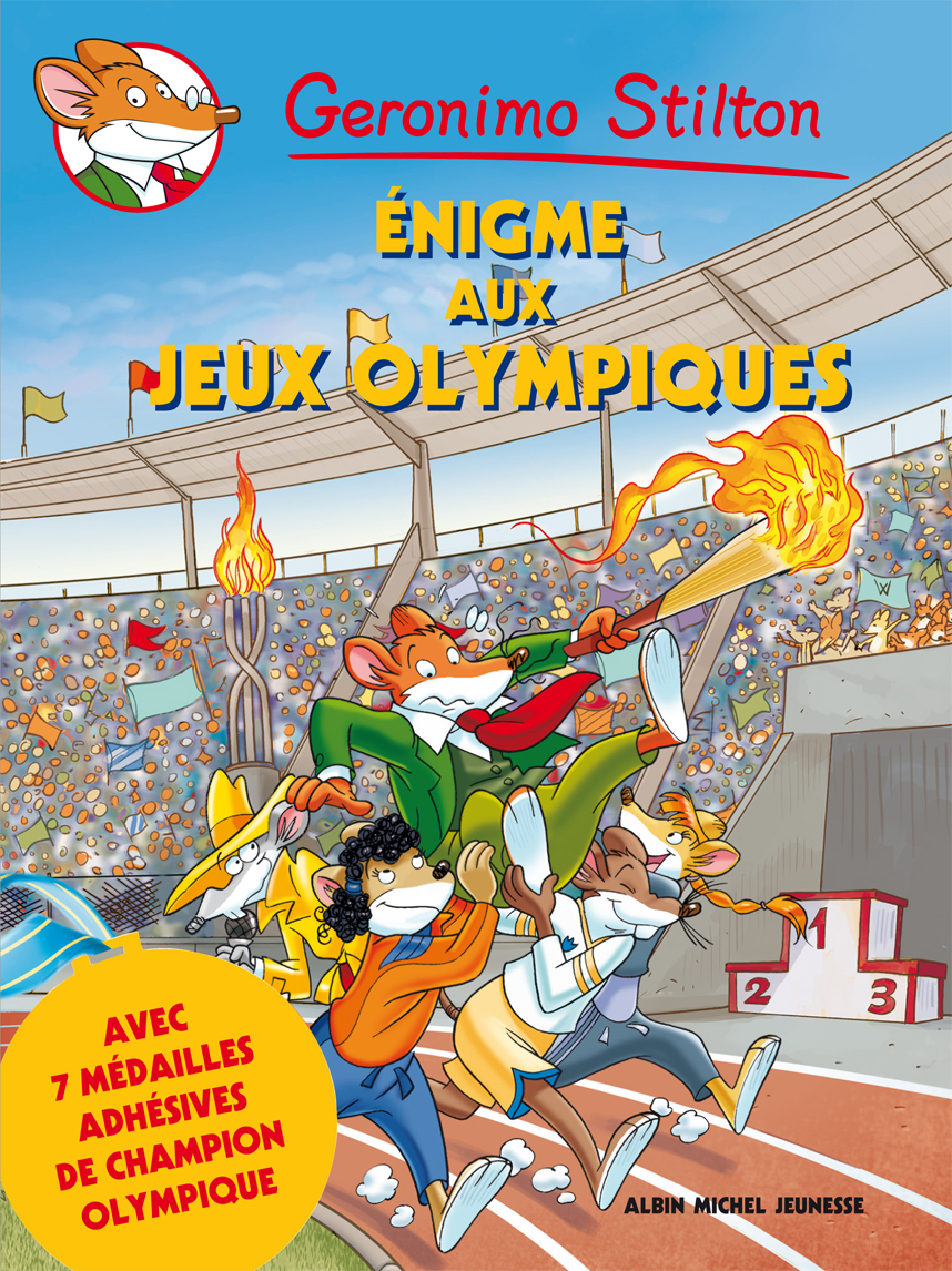 Couverture du livre Enigme aux jeux olympiques