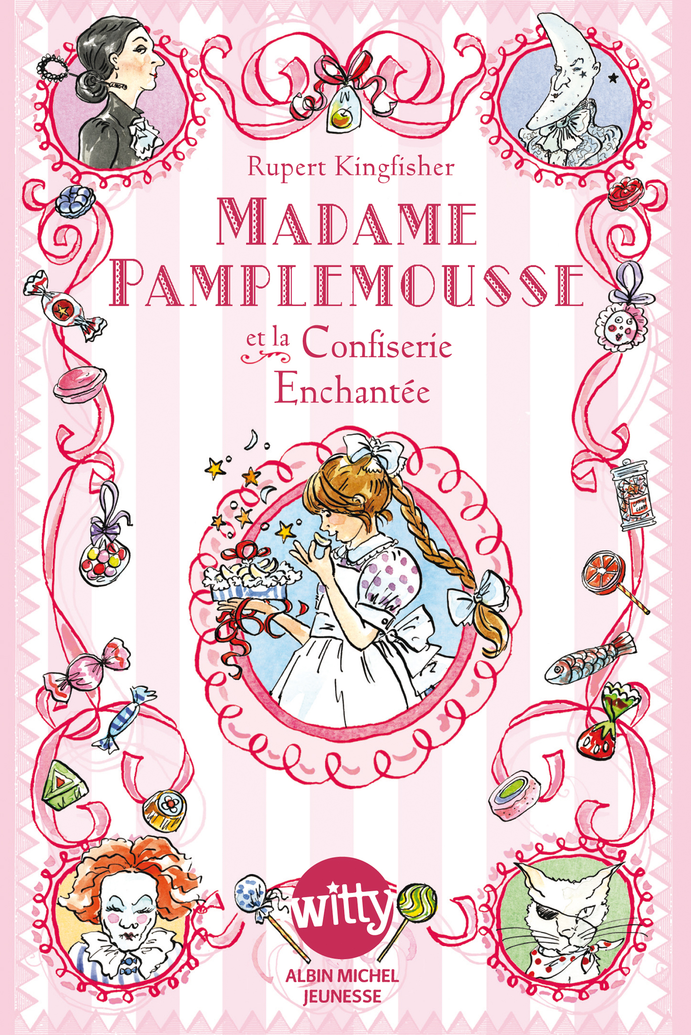 Couverture du livre Madame Pamplemousse et la confiserie enchantée - tome 3