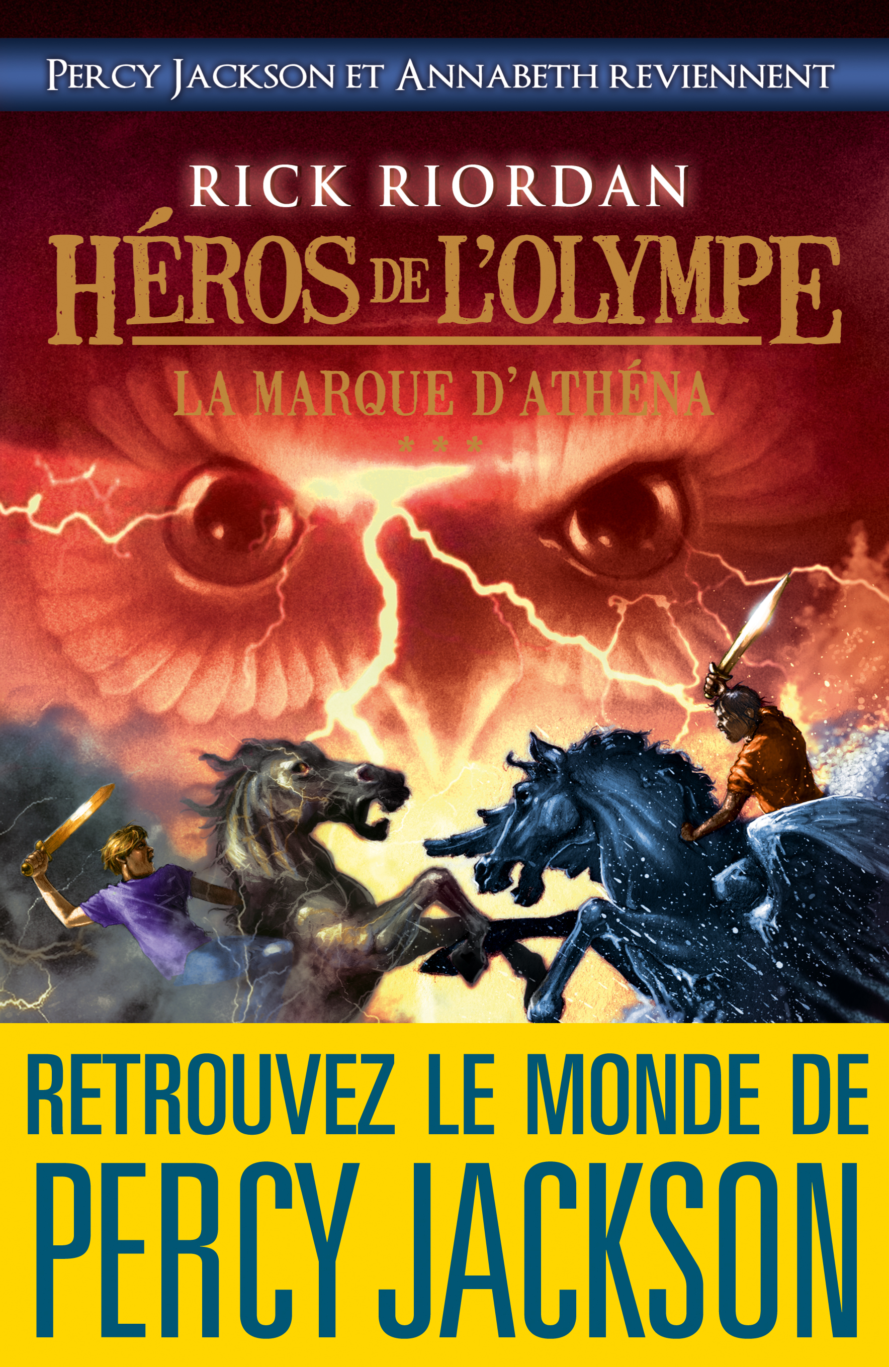 Couverture du livre Héros de l'Olympe - tome 3