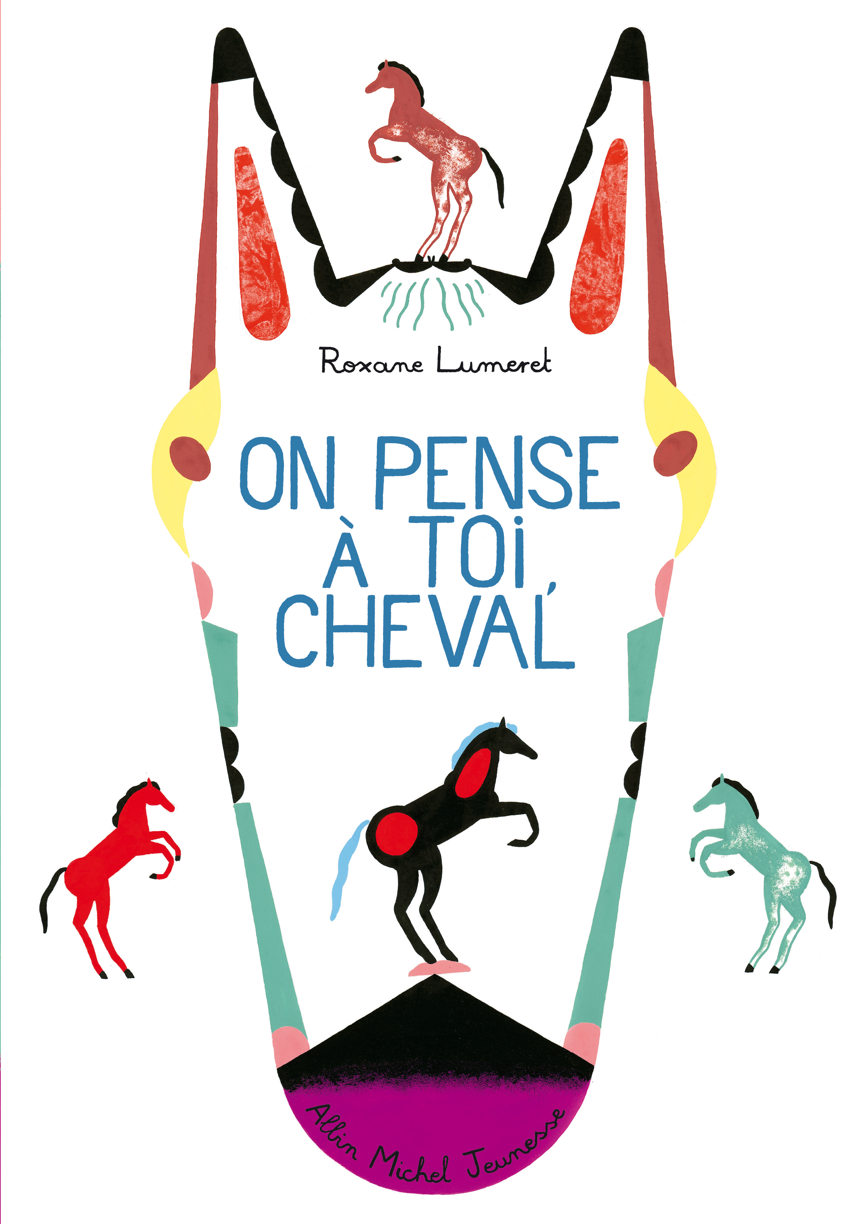 Couverture du livre On pense à toi, cheval !