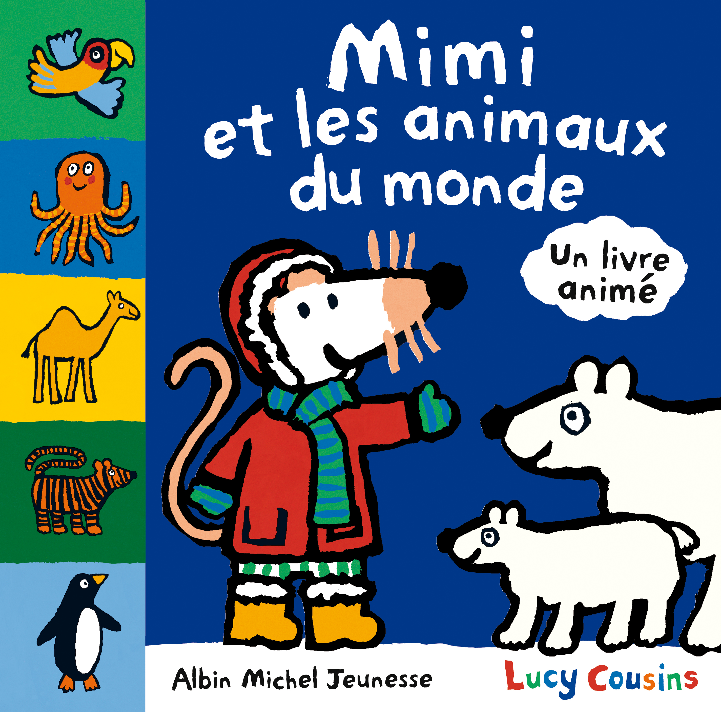 Couverture du livre Mimi et les animaux du monde