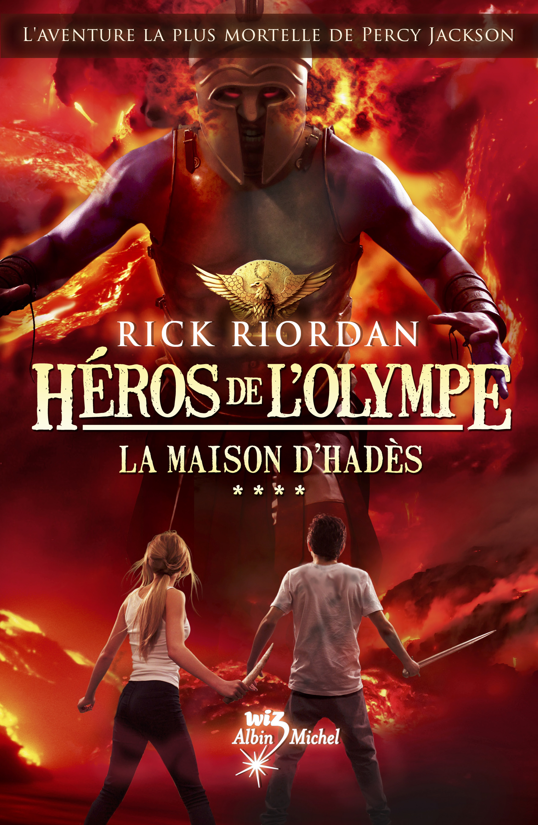 Couverture du livre Héros de l'Olympe - tome 4