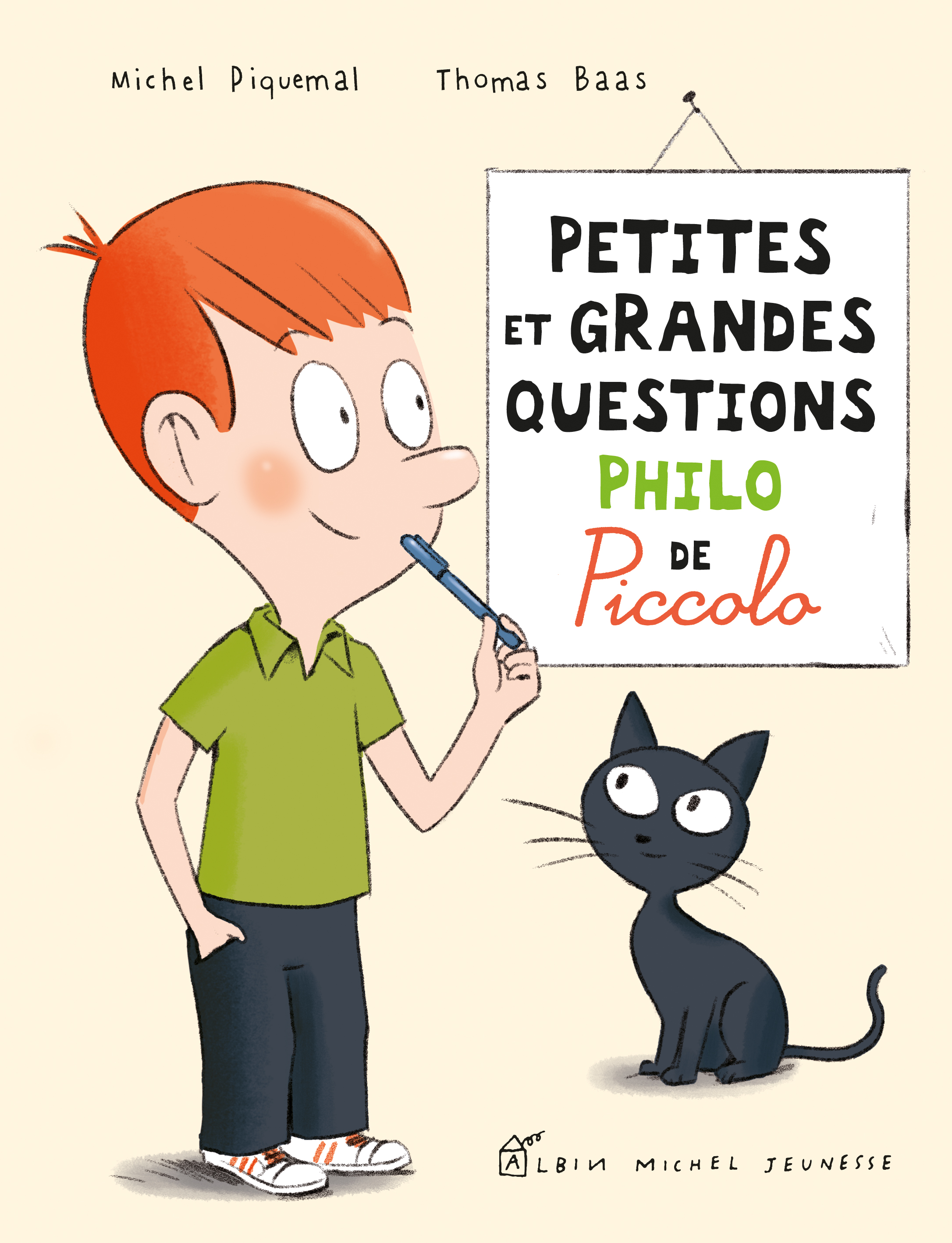Couverture du livre Petites et grandes questions philo de Piccolo