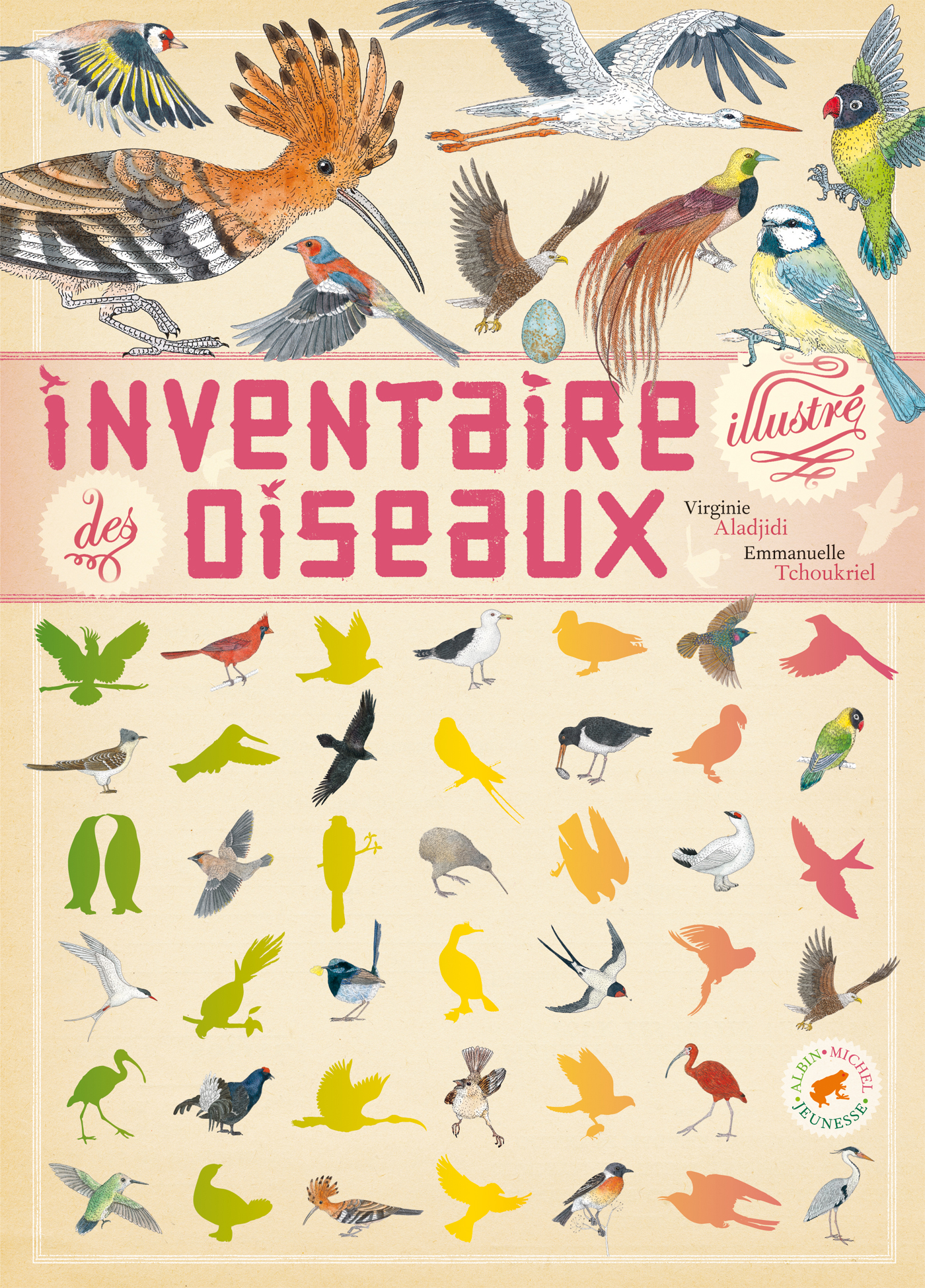 Couverture du livre Inventaire illustré des oiseaux