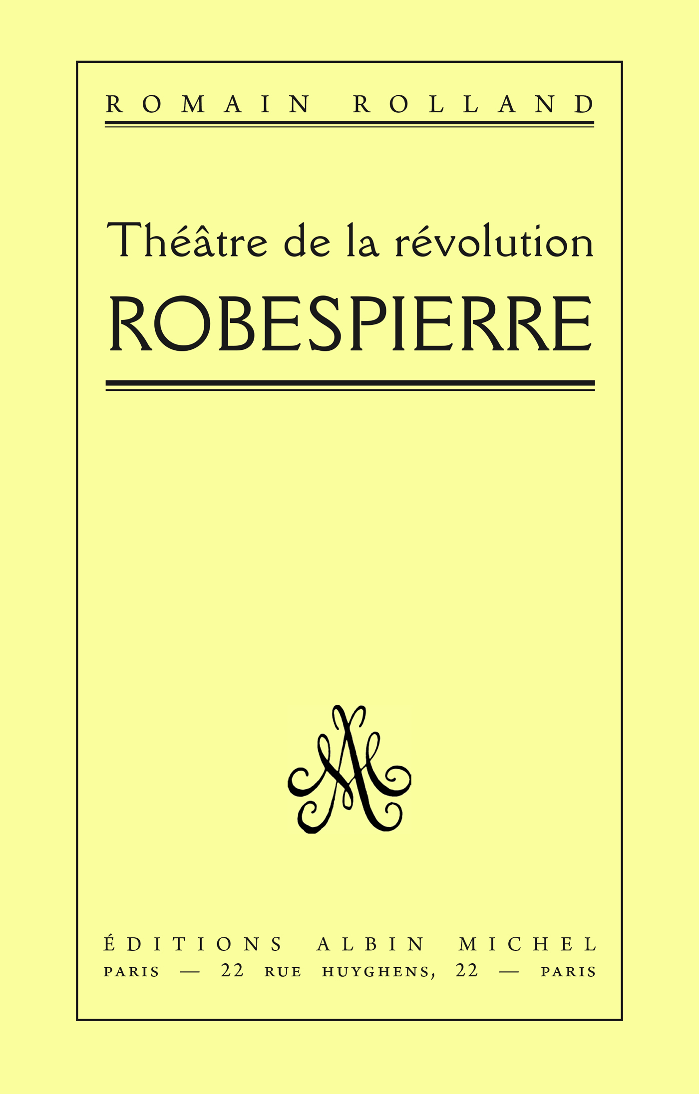 Couverture du livre Robespierre