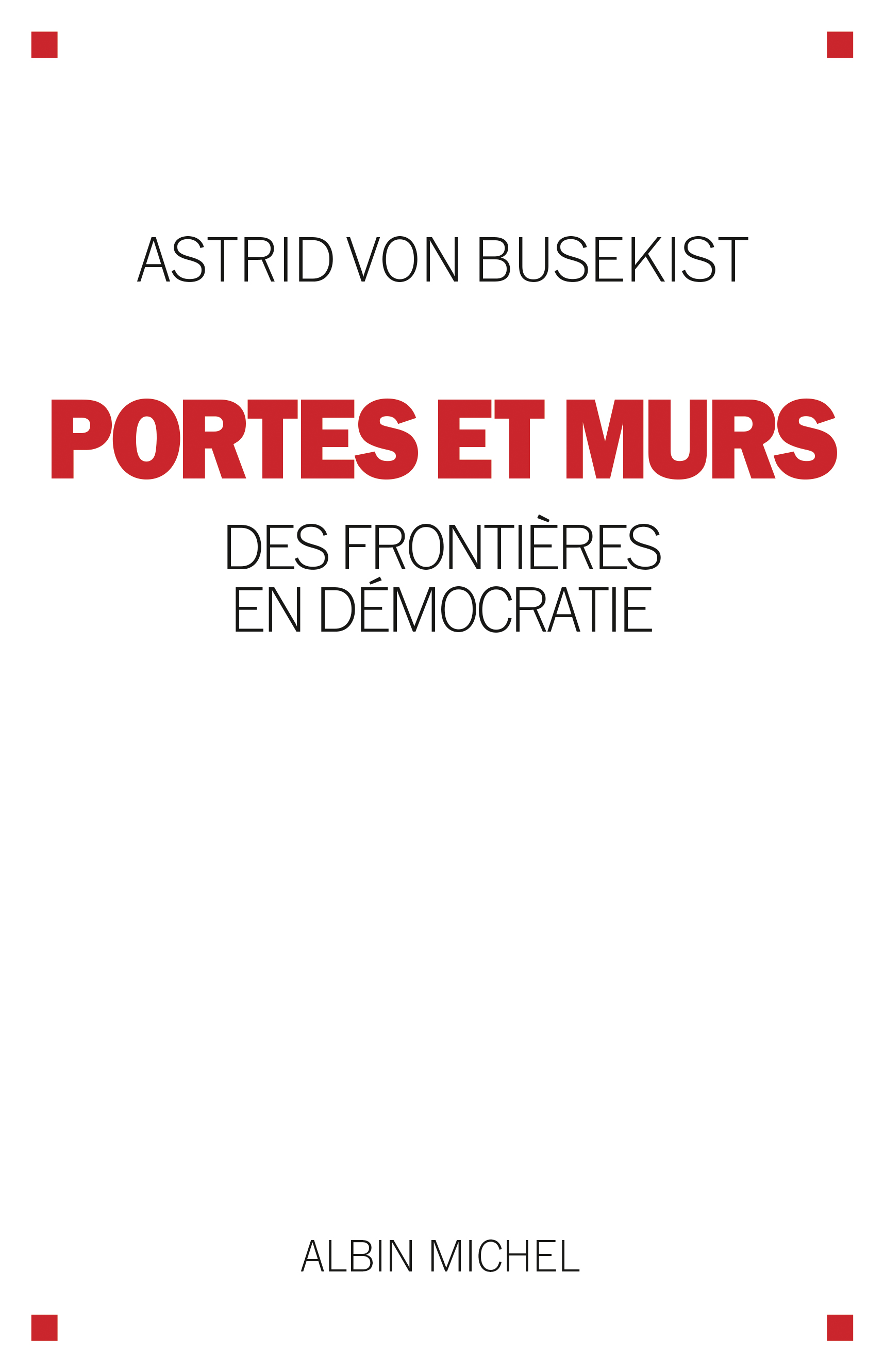 Couverture du livre Portes et murs