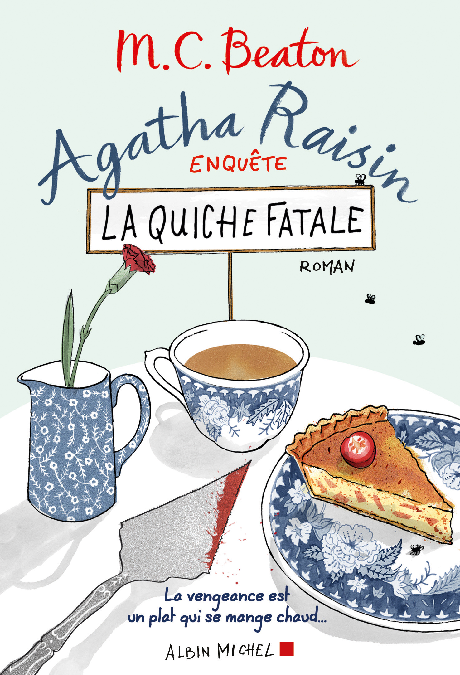 Couverture du livre Agatha Raisin enquête 1 - La quiche fatale