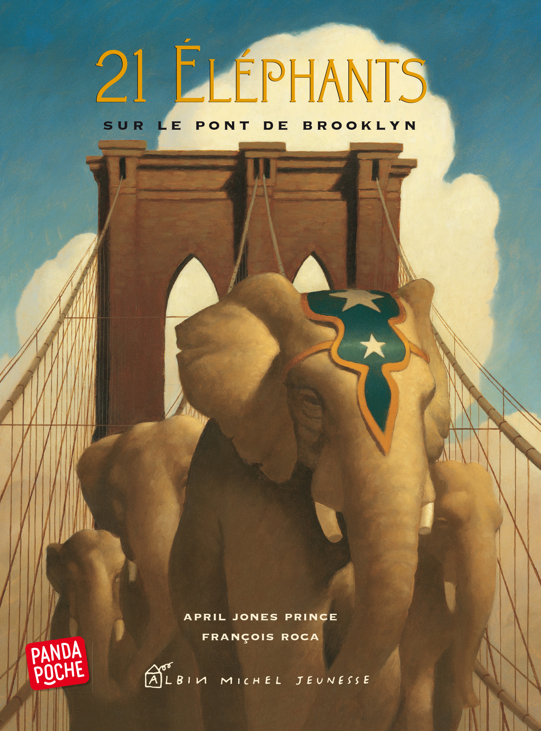 Couverture du livre 21 Eléphants sur le pont de Brooklyn