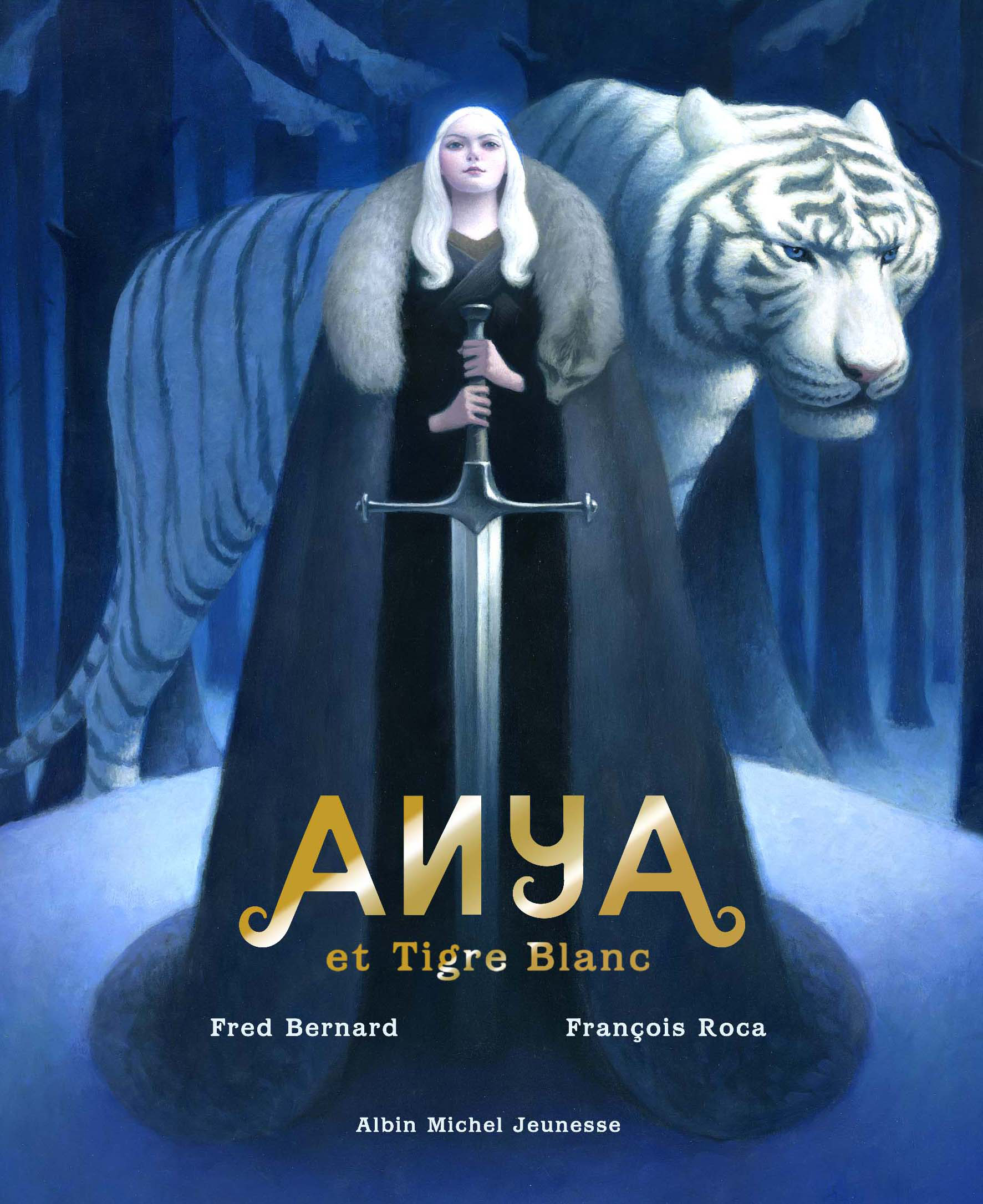 Couverture du livre Anya et tigre blanc