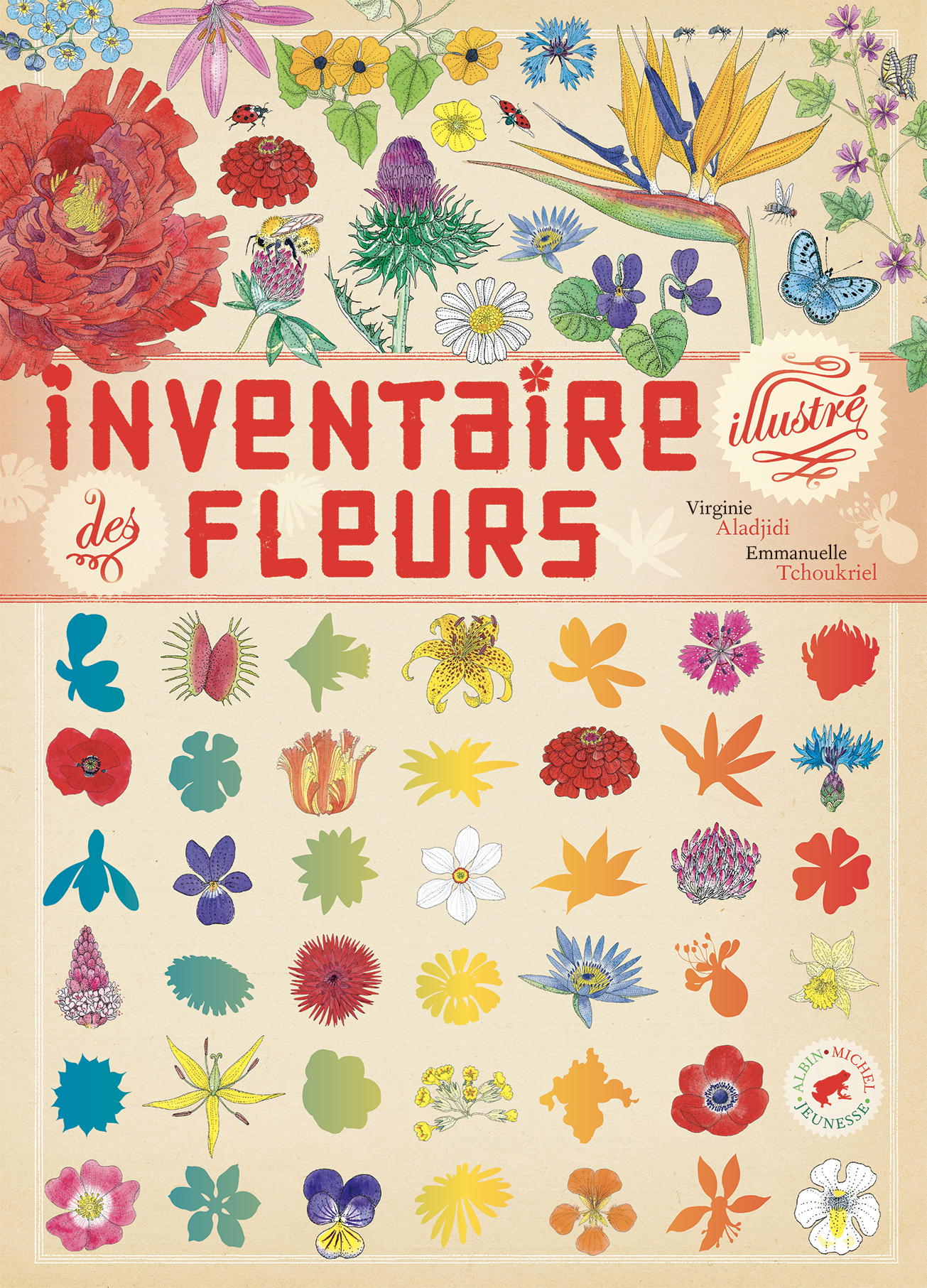 Couverture du livre Inventaire illustré des fleurs