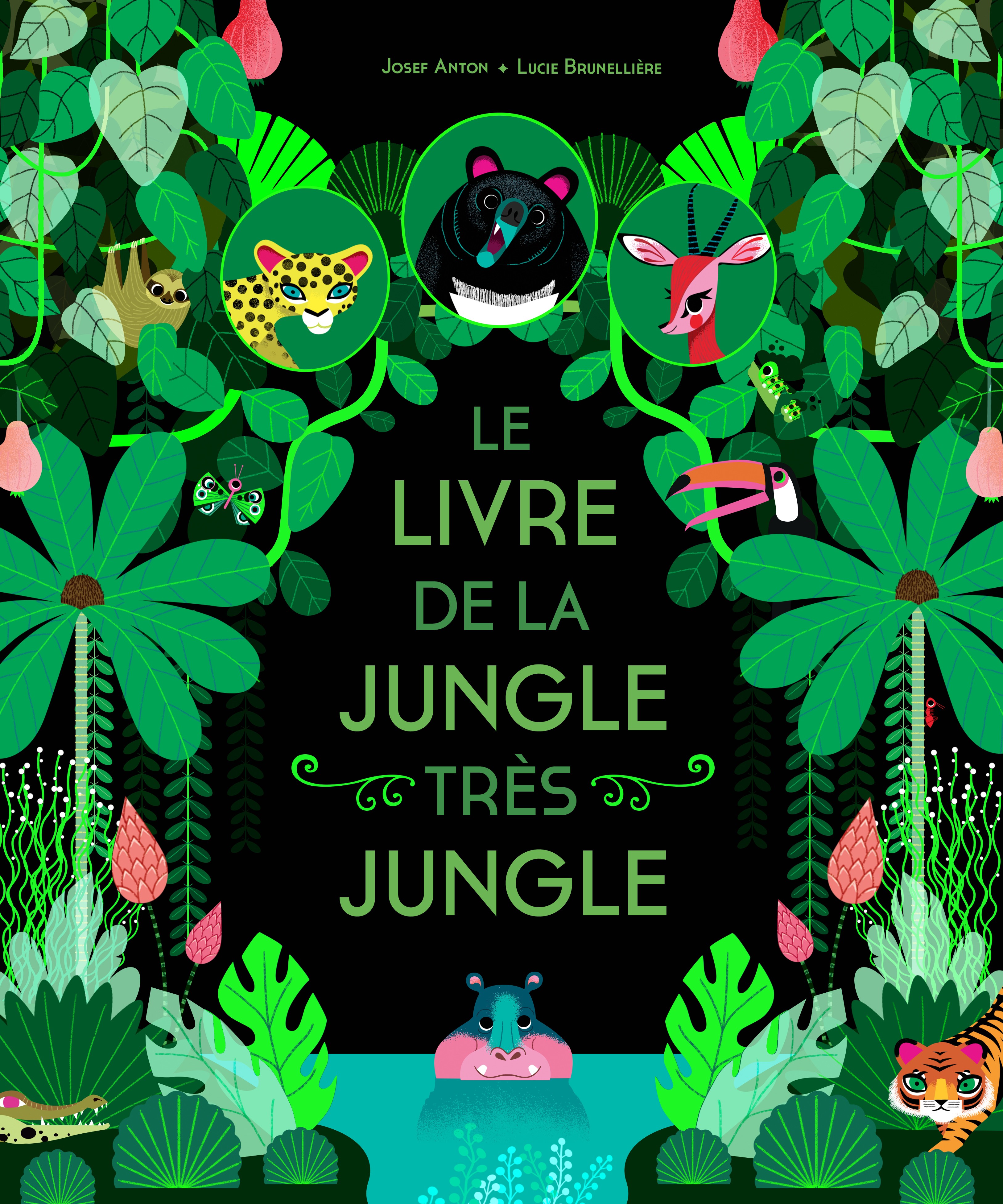 Couverture du livre Le Livre de la jungle très jungle