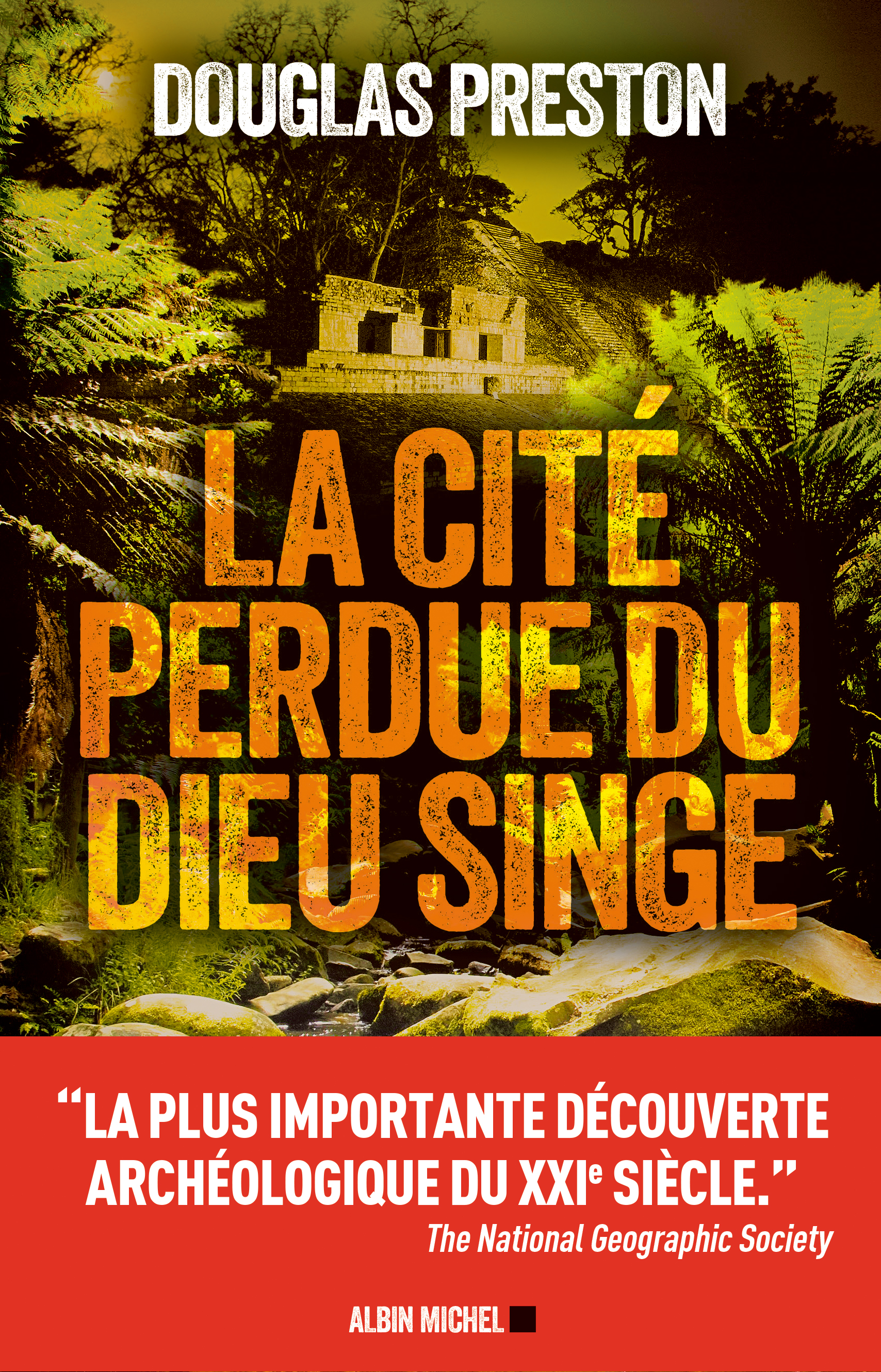 Couverture du livre La Cité perdue du dieu singe