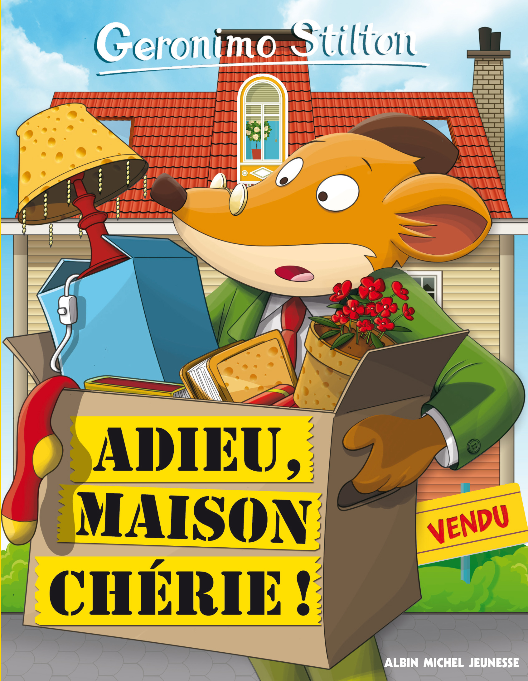 Couverture du livre Adieu, maison chérie !