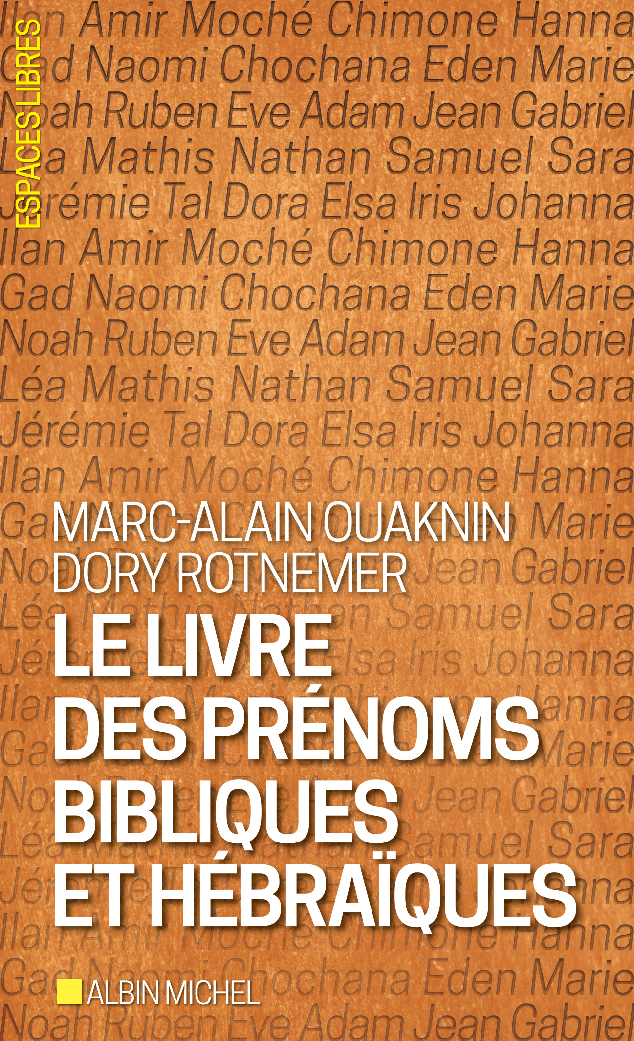 Couverture du livre Le Livre des prénoms bibliques et hébraïques