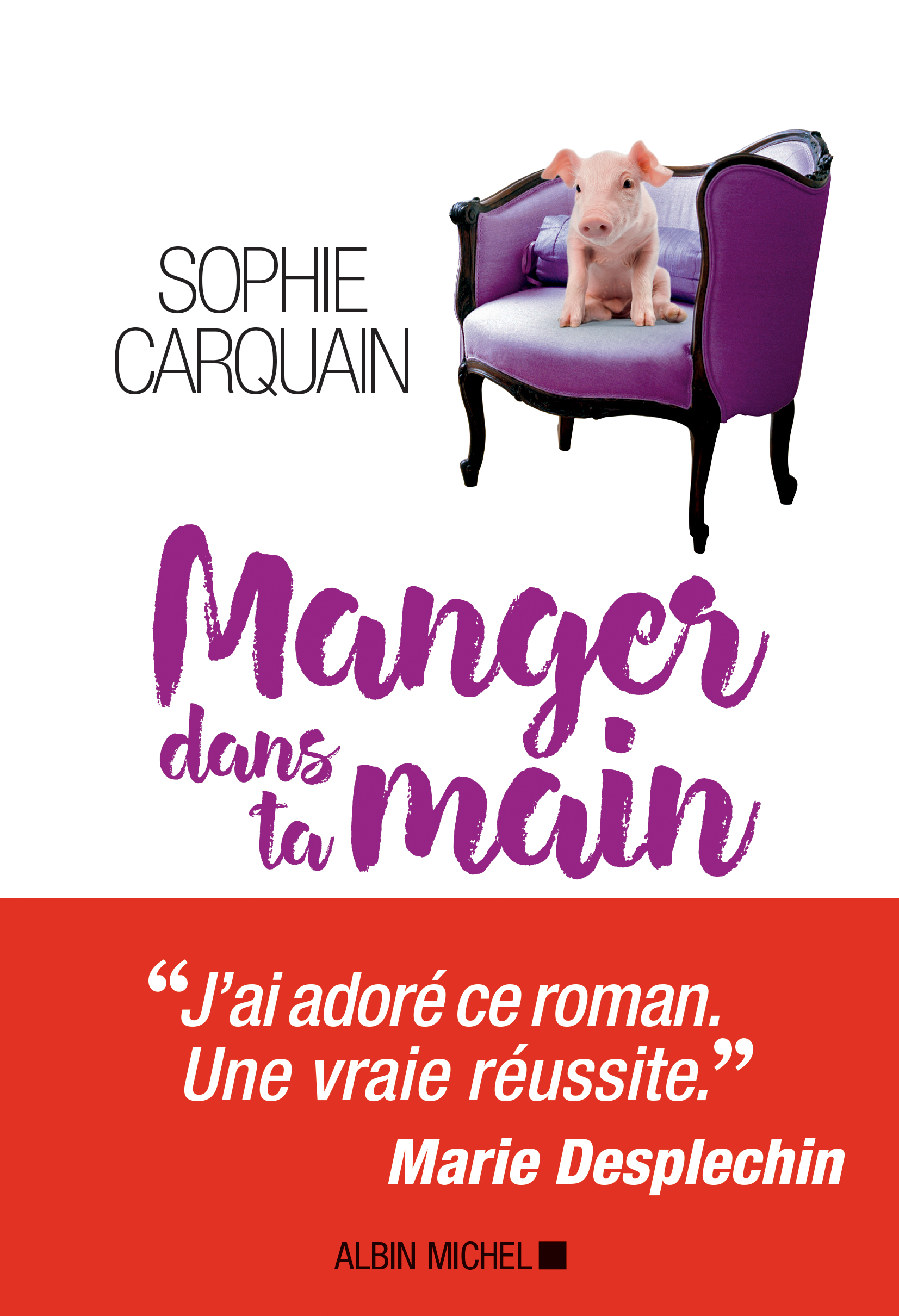 Couverture du livre Manger dans ta main