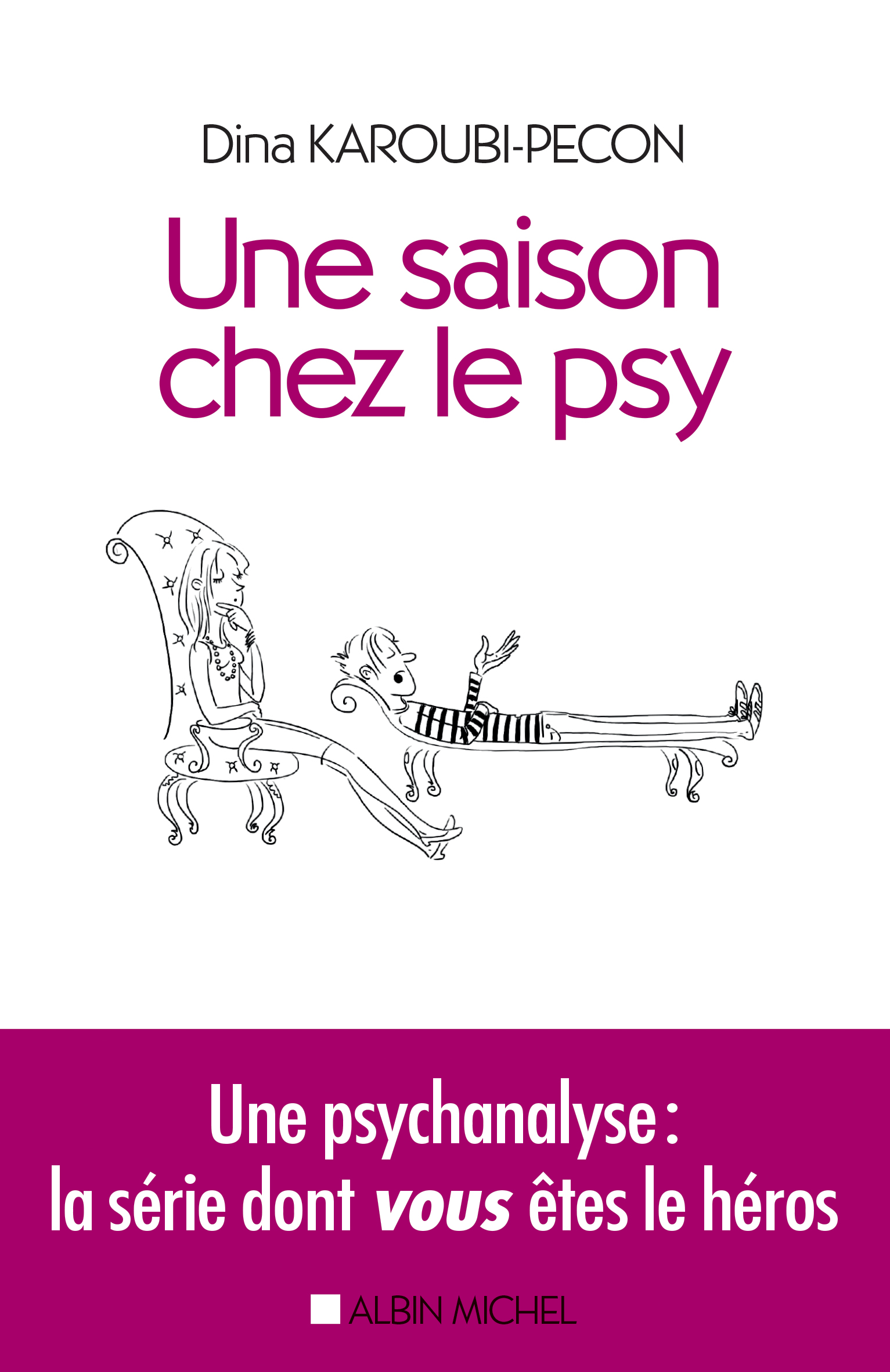 Couverture du livre Une saison chez le psy