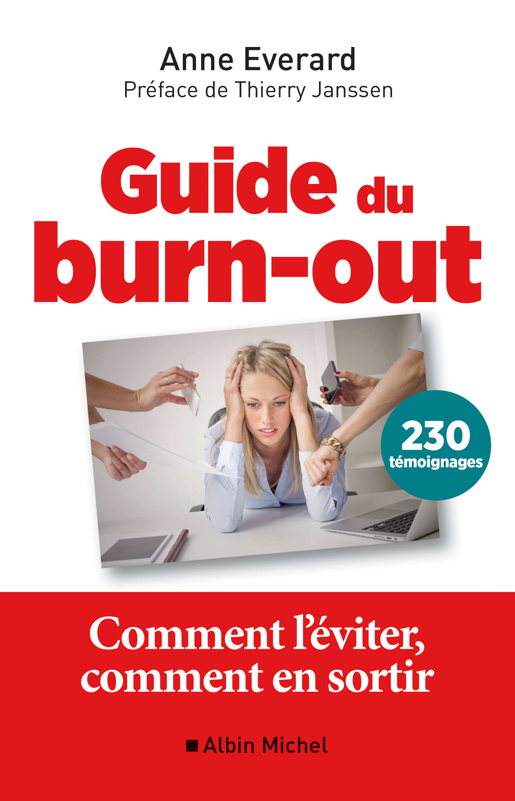 Couverture du livre Guide du burn-out